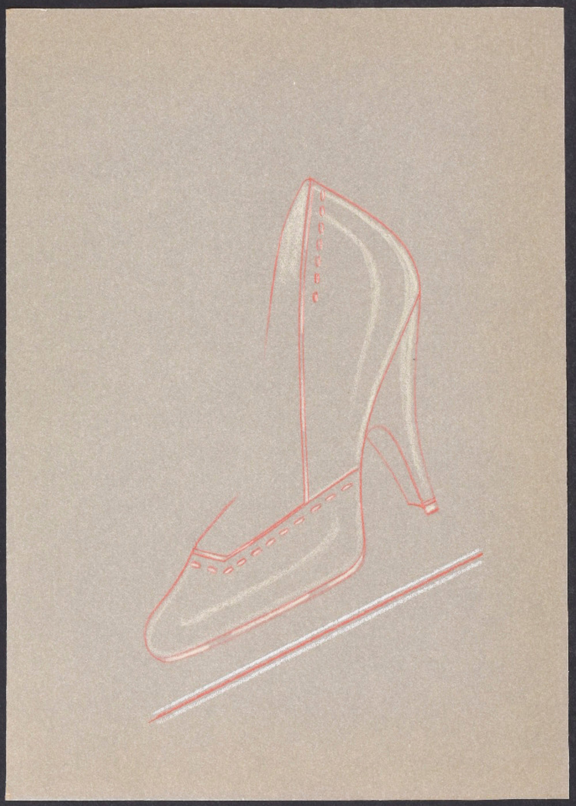 Shoe Pencil Drawing