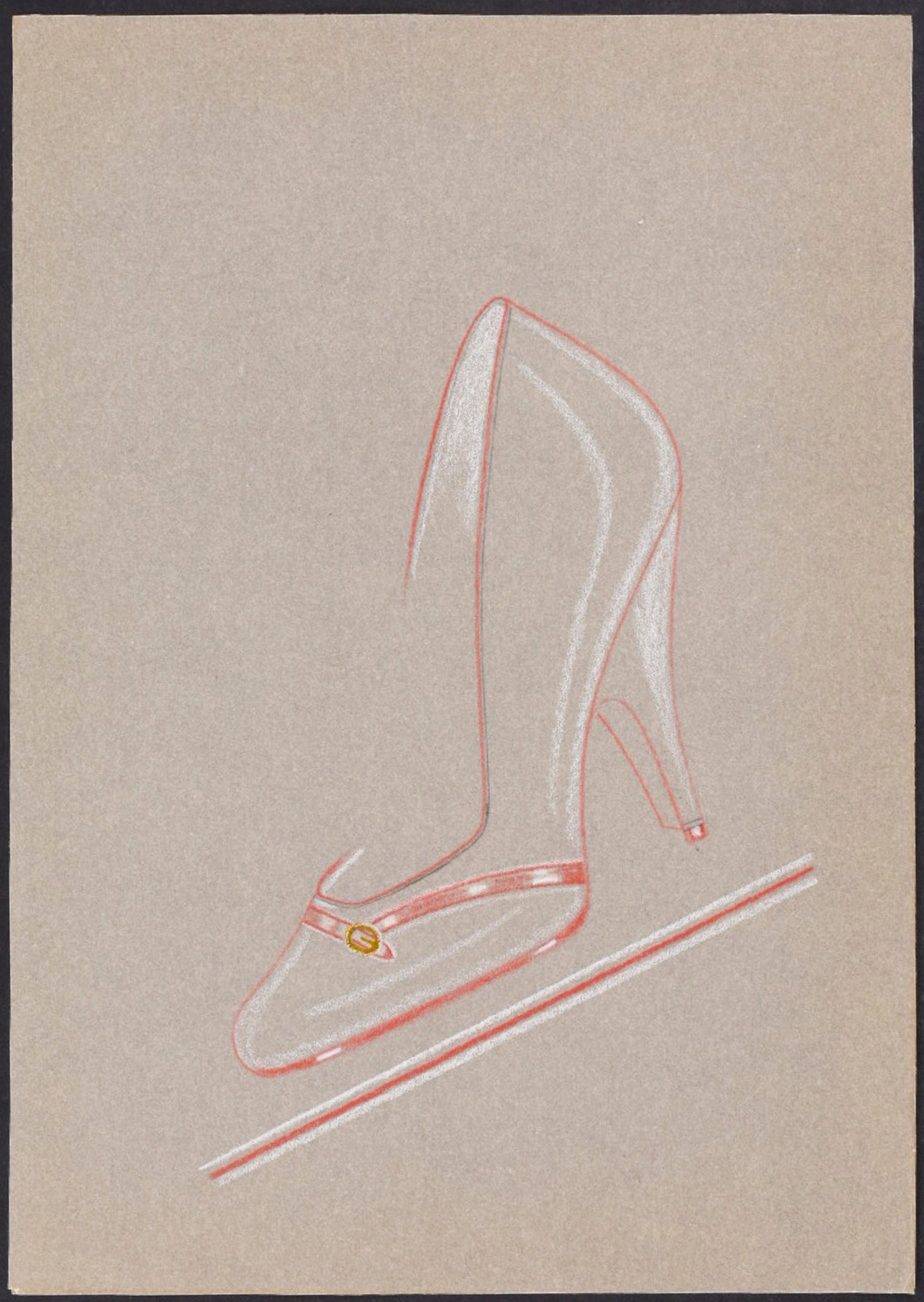 Shoe Pencil Drawing
