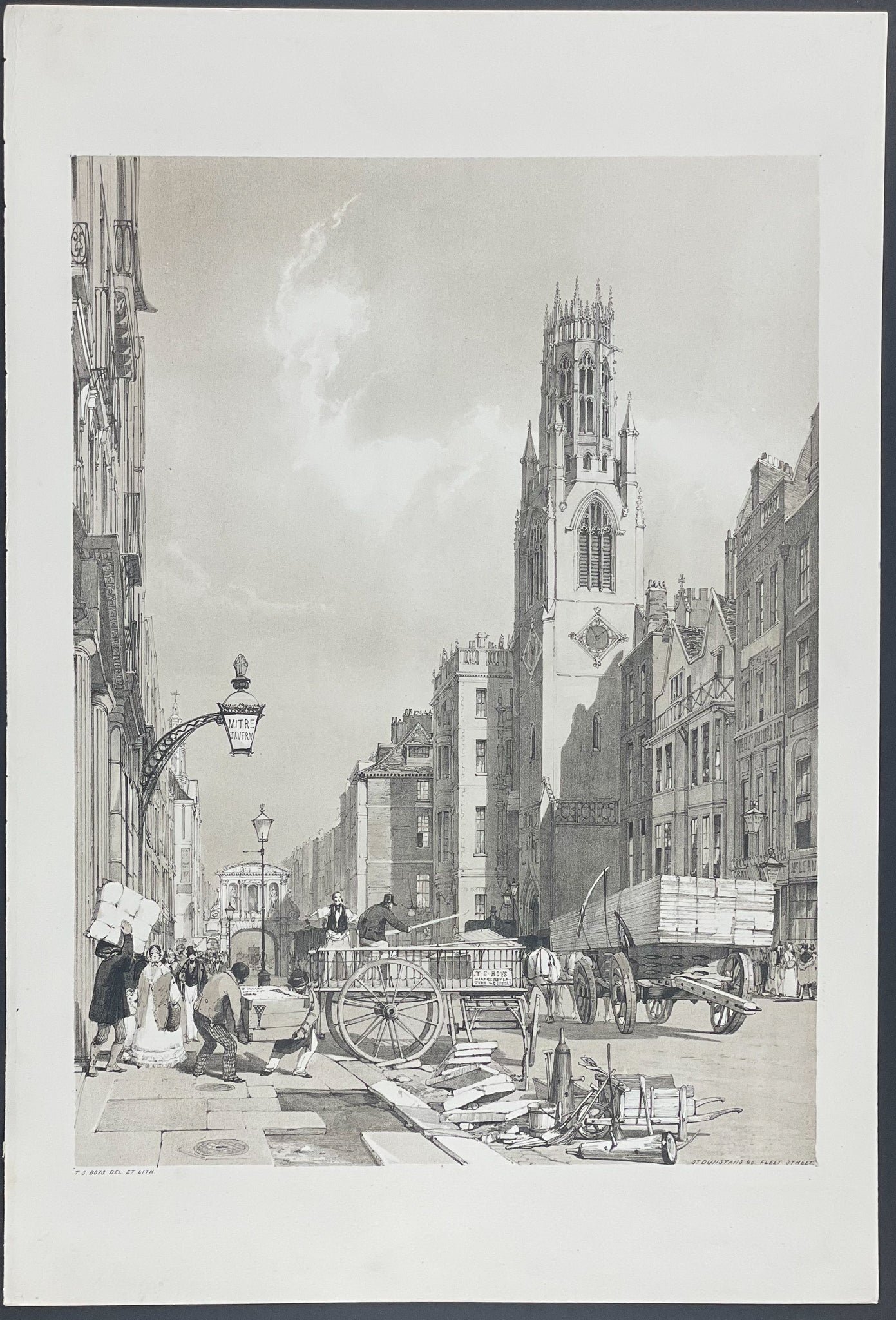 St. Dunstan's, &c. Fleet Street