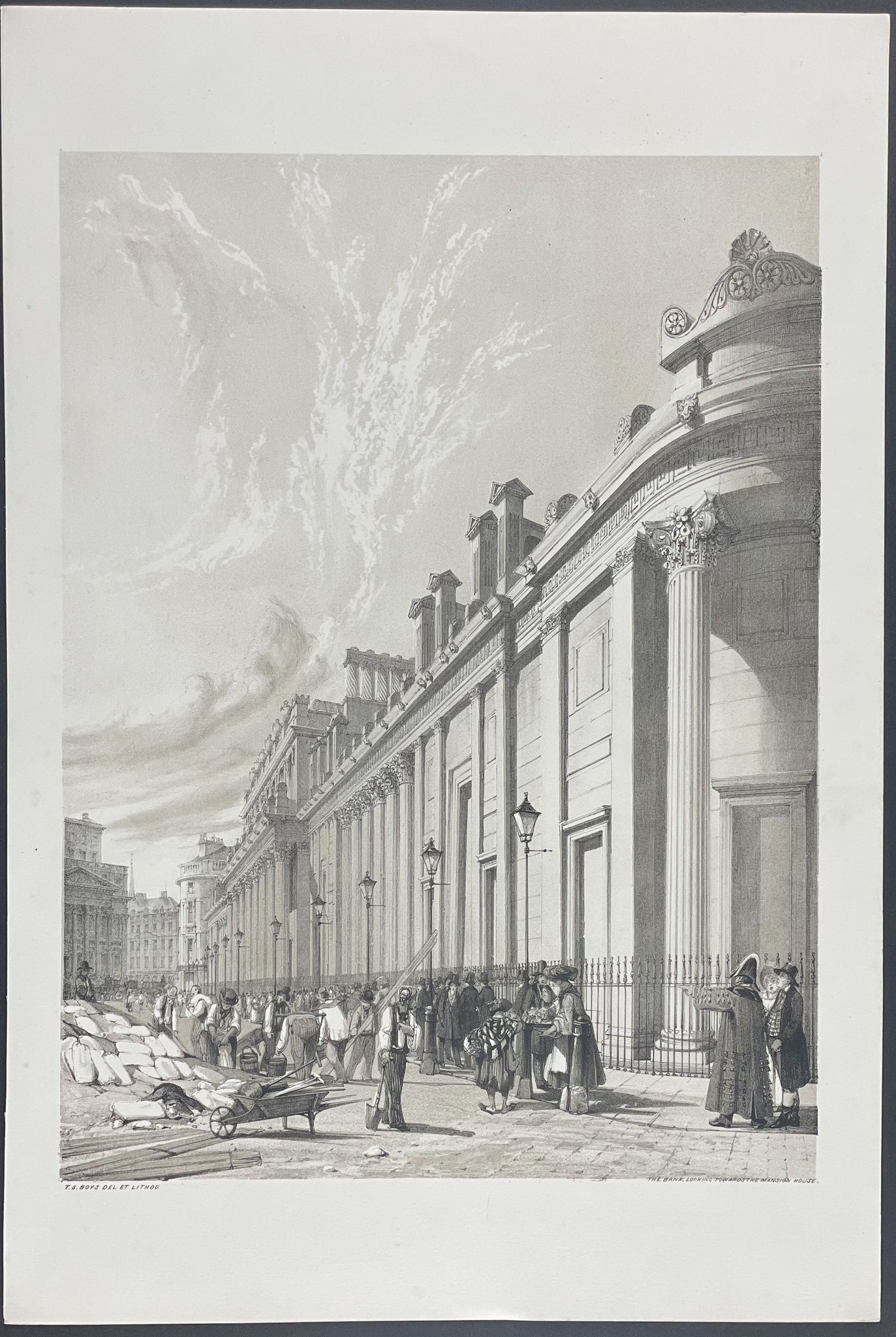 The Bank, looking towards the Mansion House