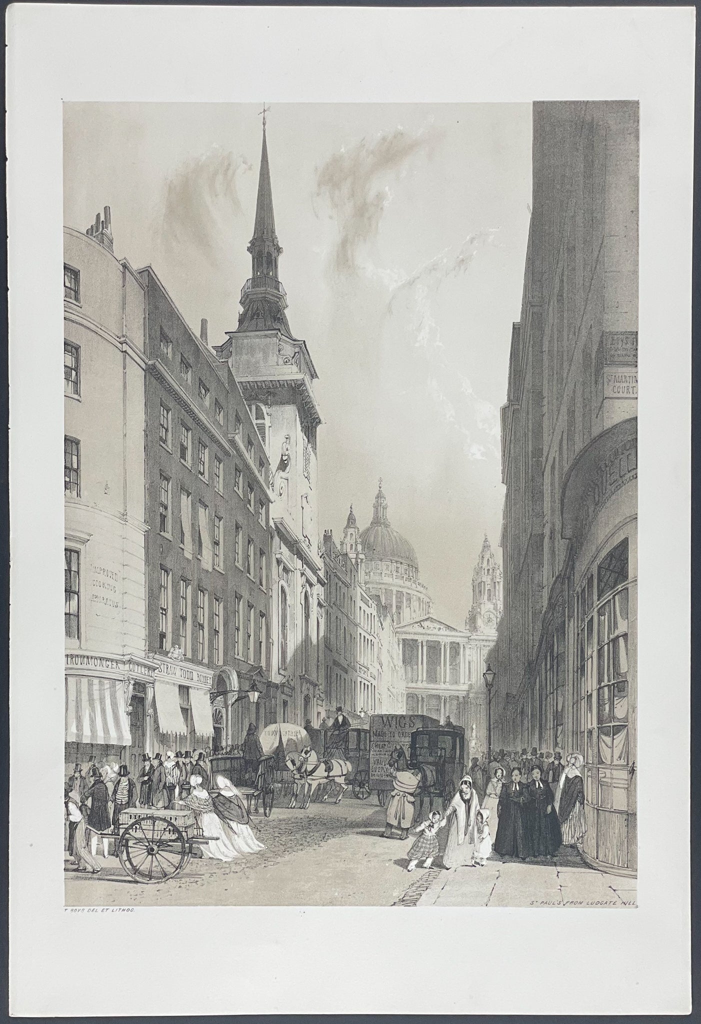 St. Paul's, from Ludgate Hill