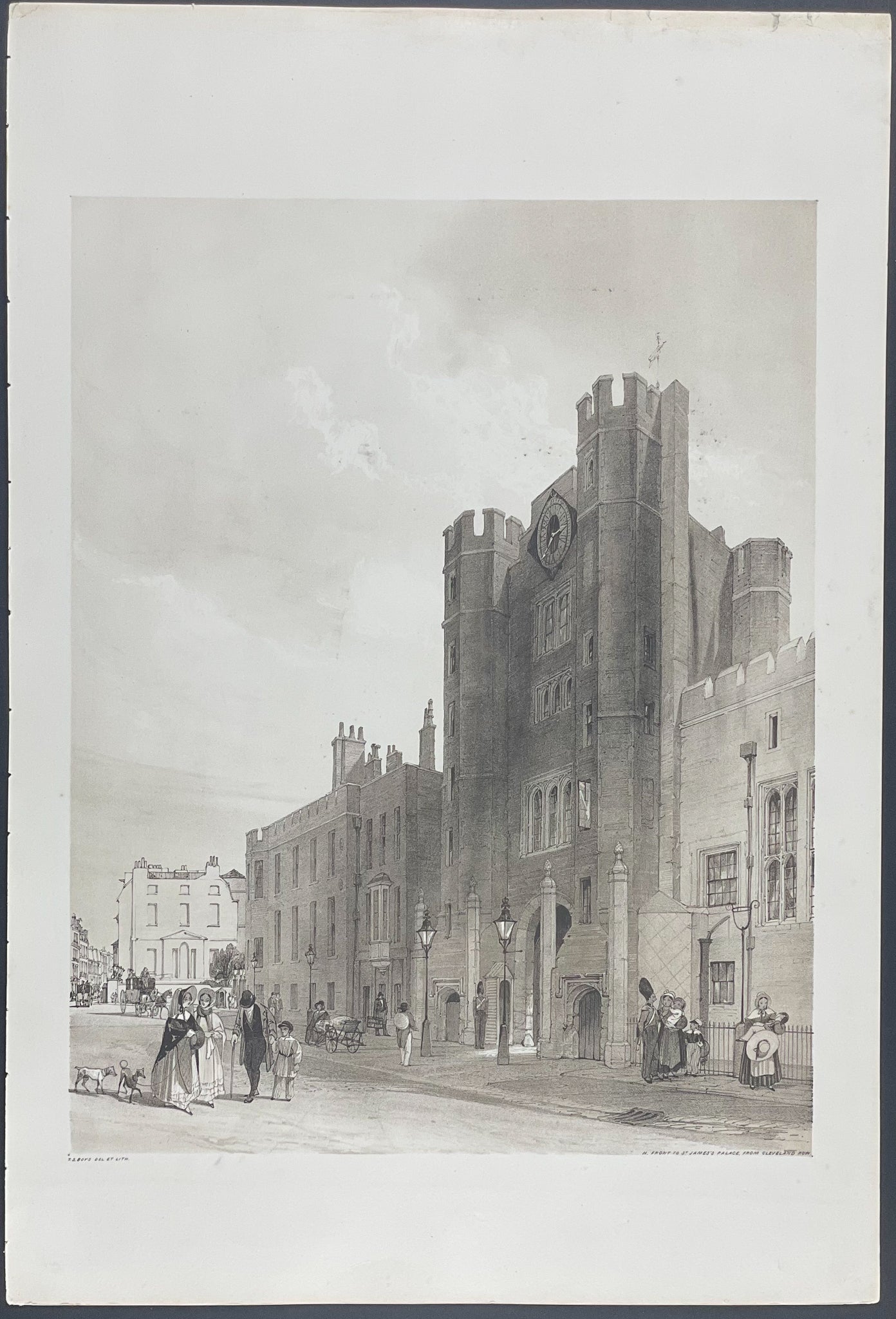St. James's Palace, from Cleveland Row