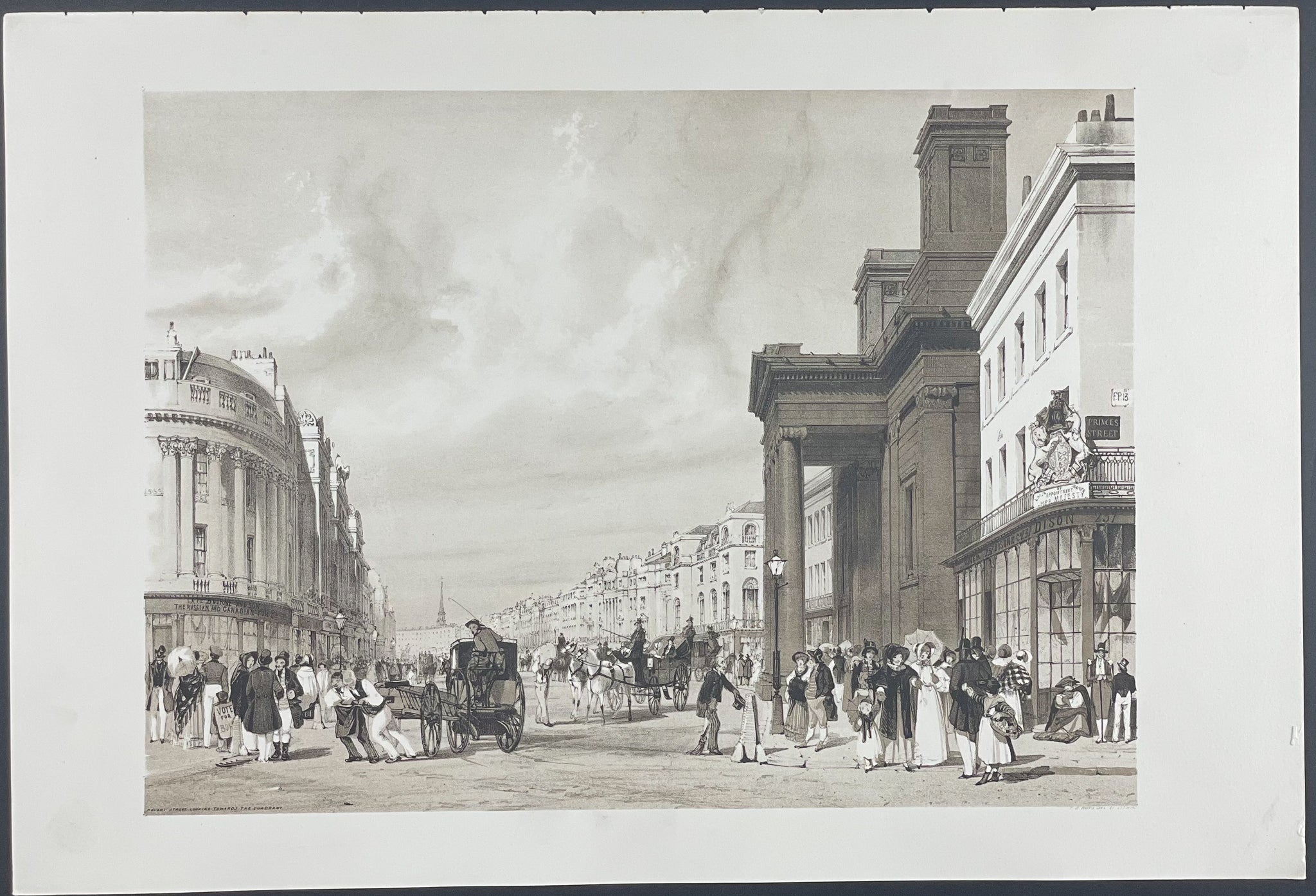 Regent Street, looking towards the Quadrant
