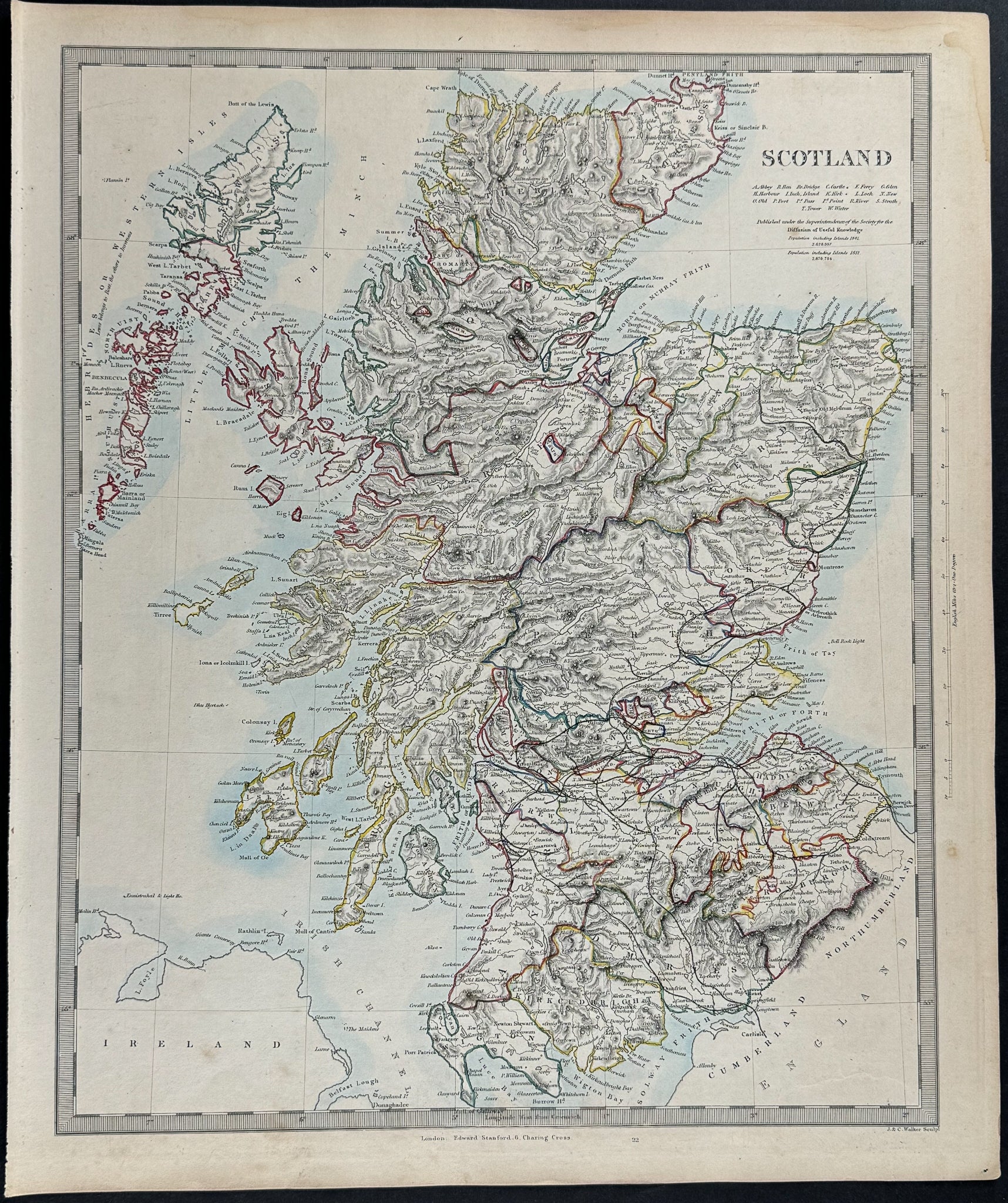 Map of Scotland