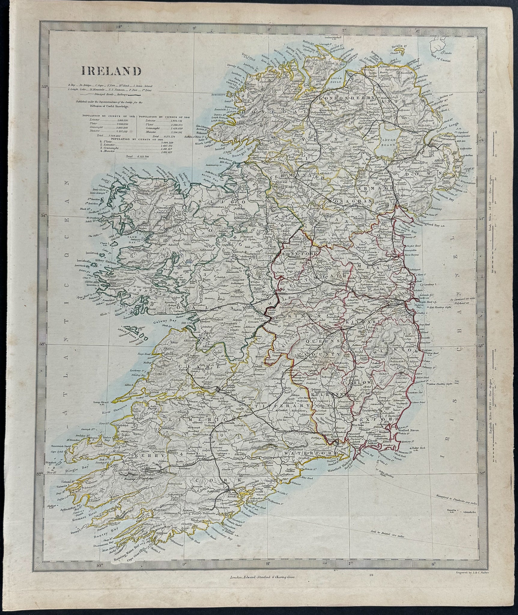 Map of Ireland
