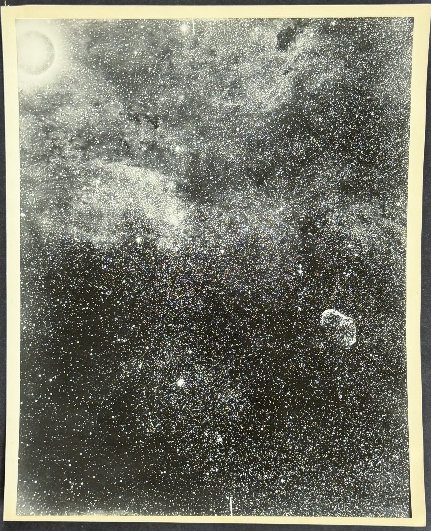 Gasous Dust Nebulae Photograph [The area southwest of Lebed. Isopan ISS plates plus red filter No. 1]