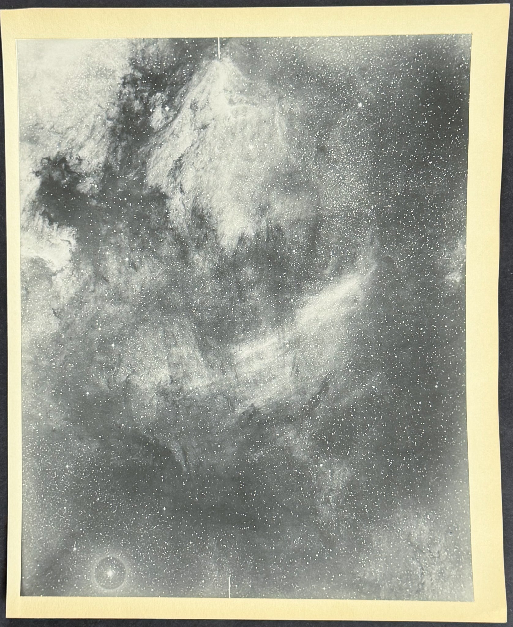 Gasous Dust Nebulae Photograph [The region southwest of NGC 7000 contains the nebula IC 5067]