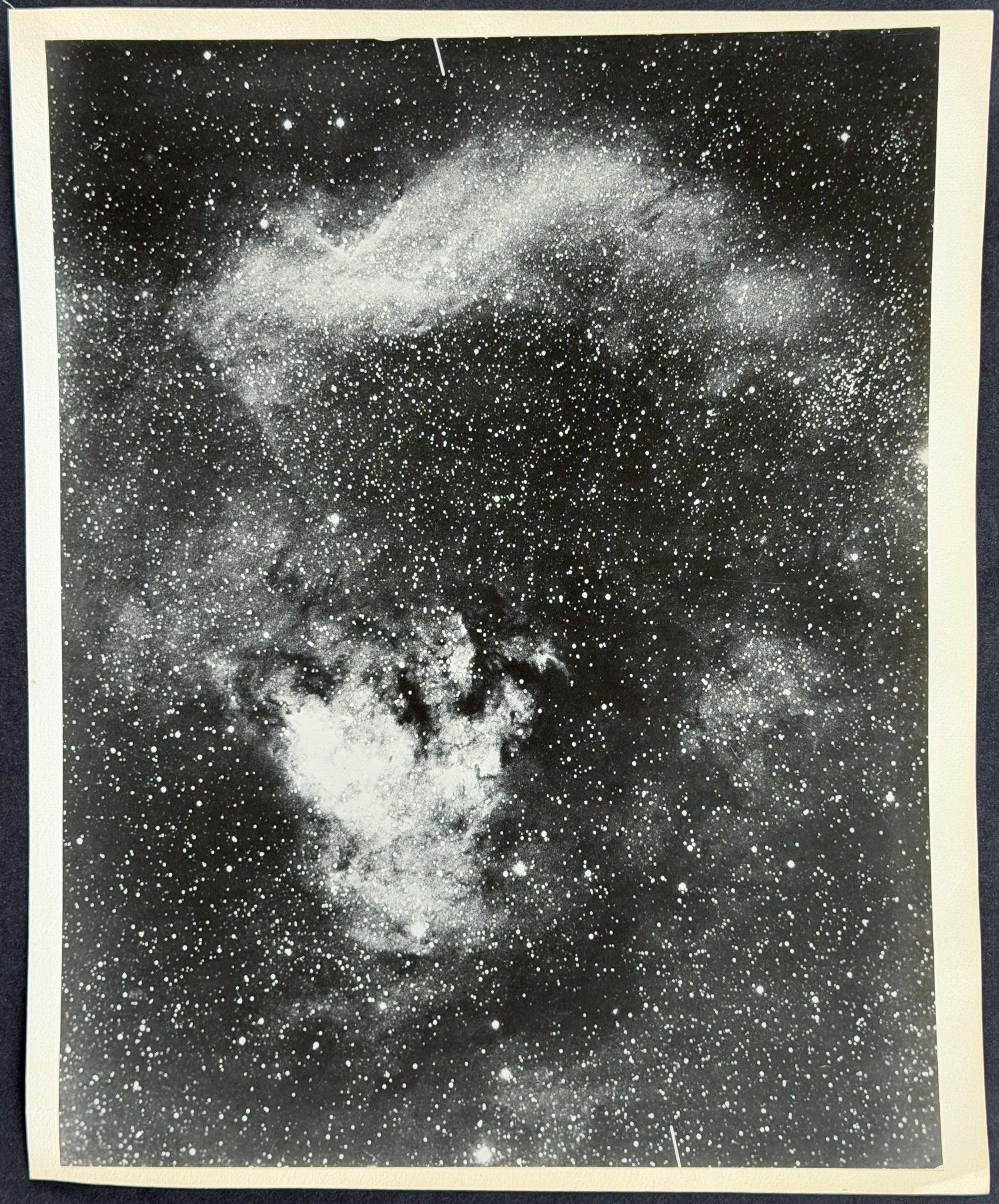 Gasous Dust Nebulae Photograph [Nebula NGC 7822 and a number of nebulae discovered at the Crimean Astrophysical Observatory]