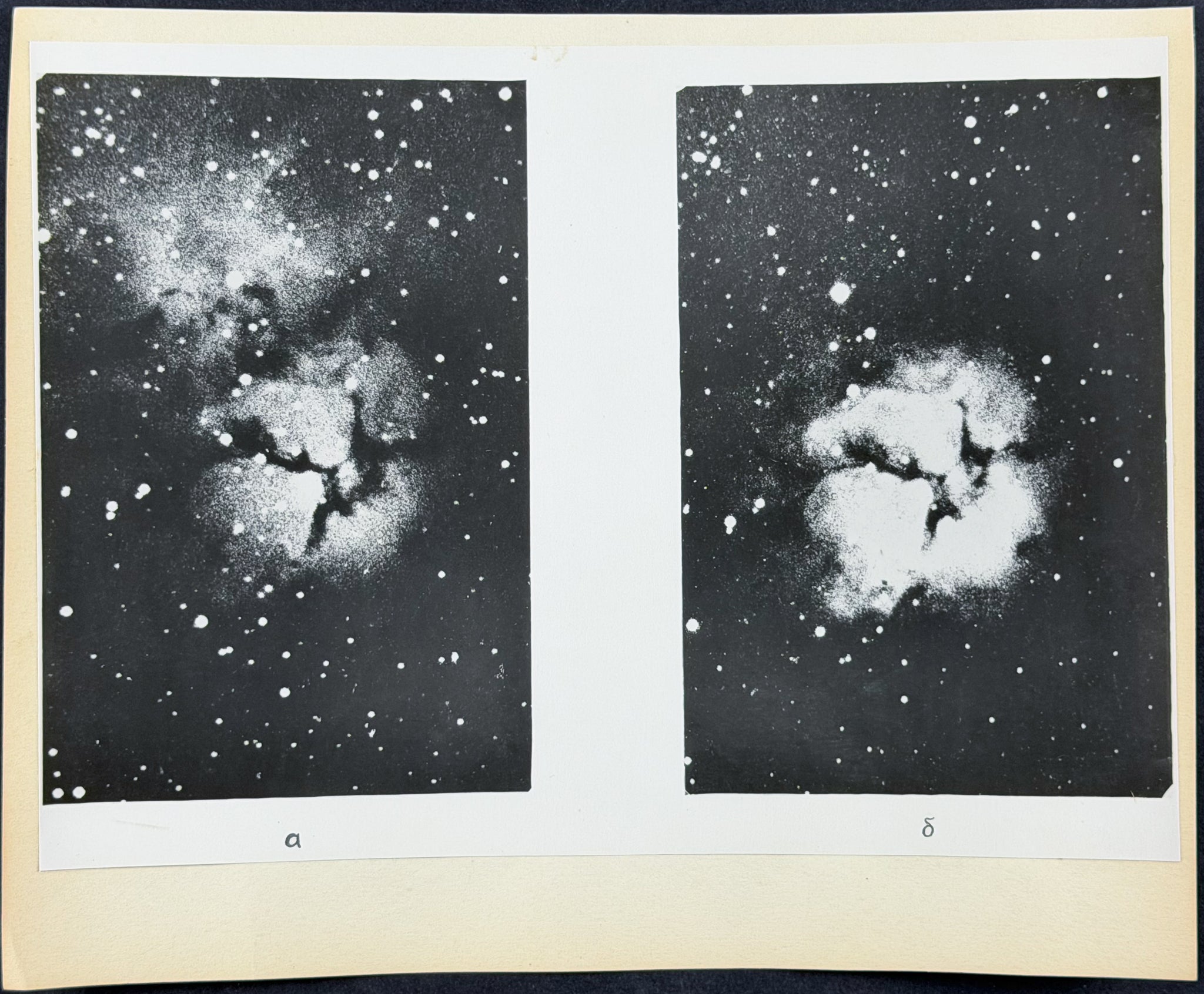 Gasous Dust Nebulae Photograph [Nebula NGC 6514 (Trifid)]