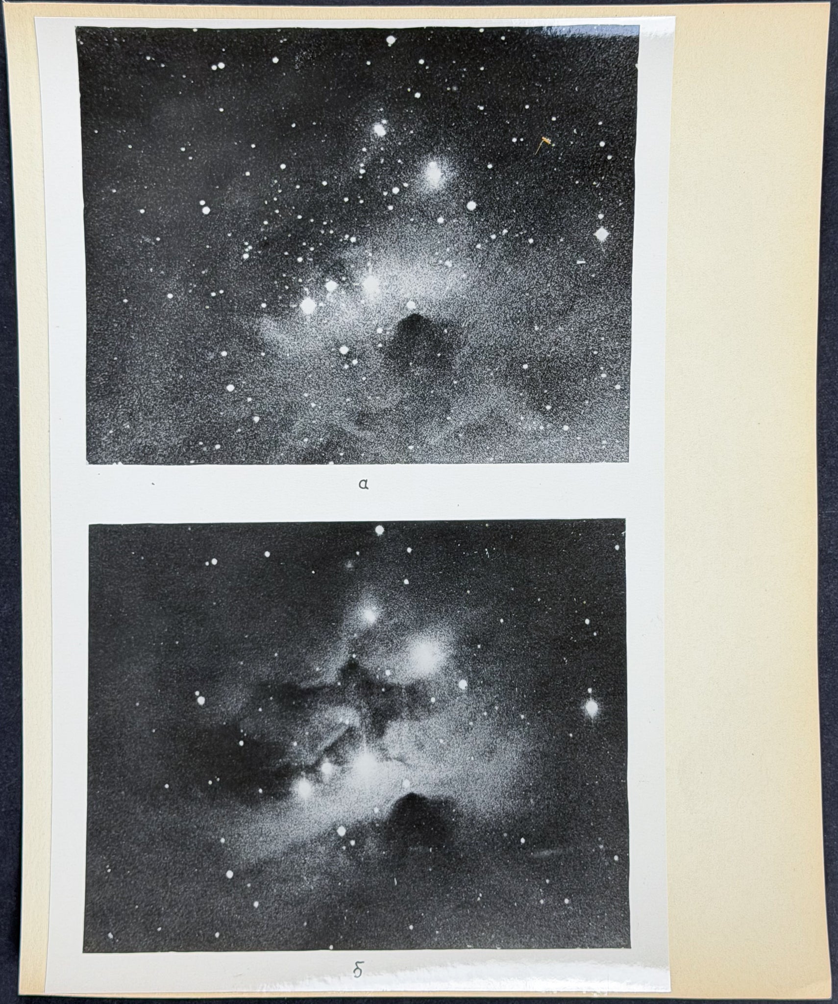 Gasous Dust Nebulae Photograph [Nebula NGC 1977 in Orion]