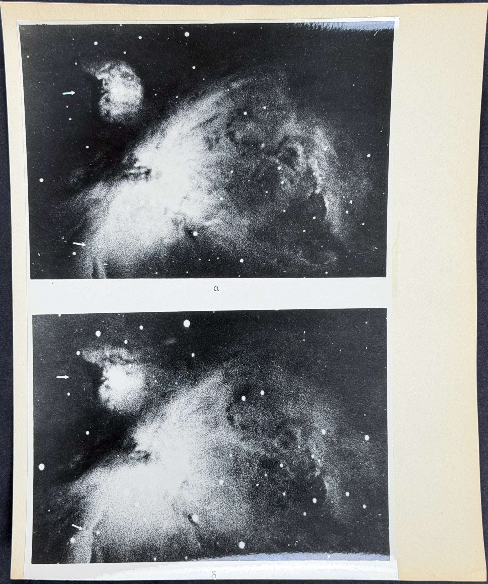 Gasous Dust Nebulae Photograph [Northern part of the Great Orion Nebula]