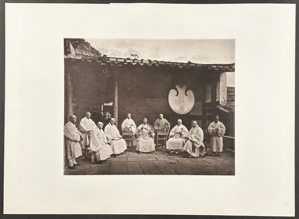 The Abbot and Monks of Kushan Monastery