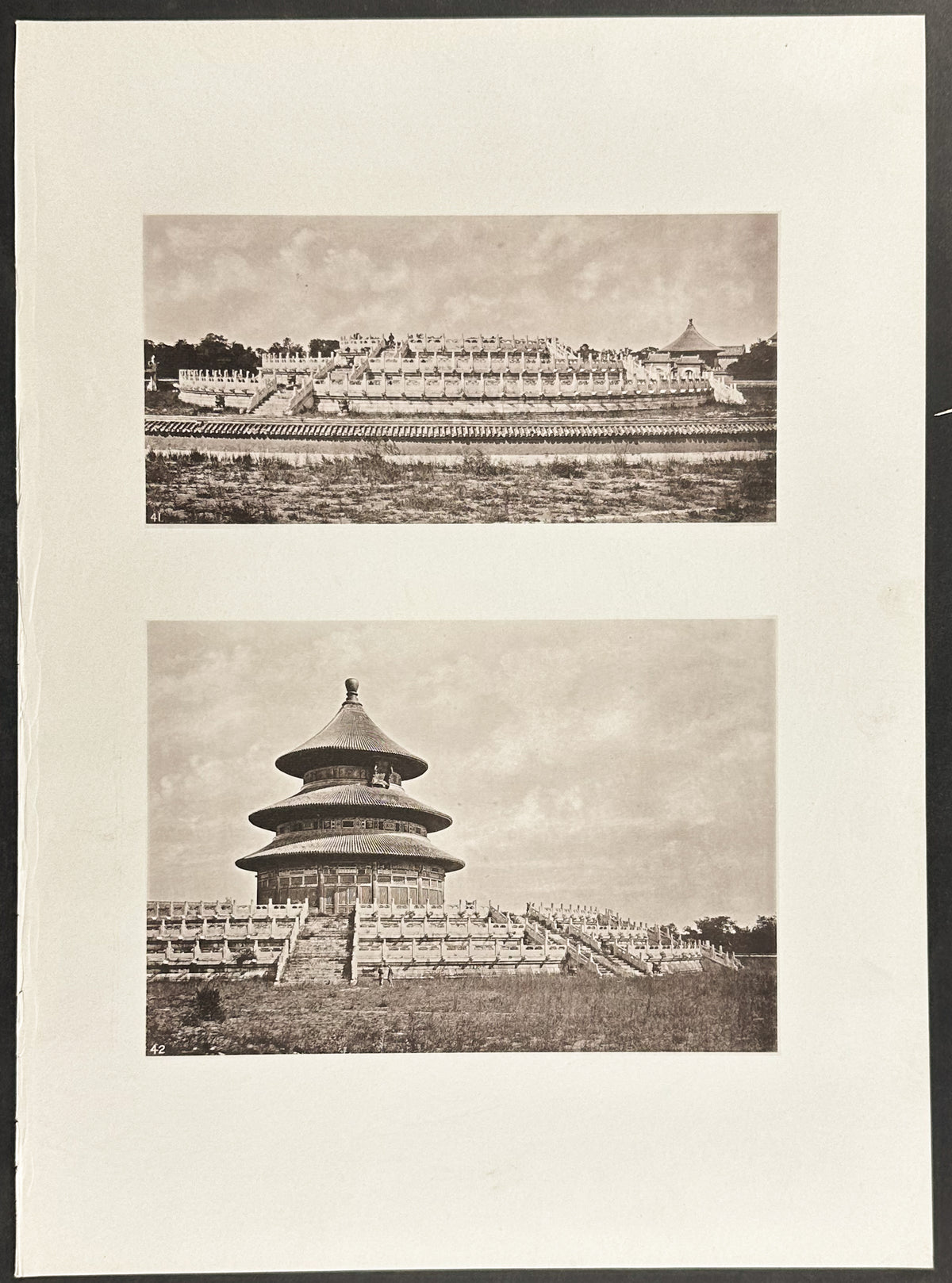 The Open Altar of Heaven and the Temple of Heaven, Peking