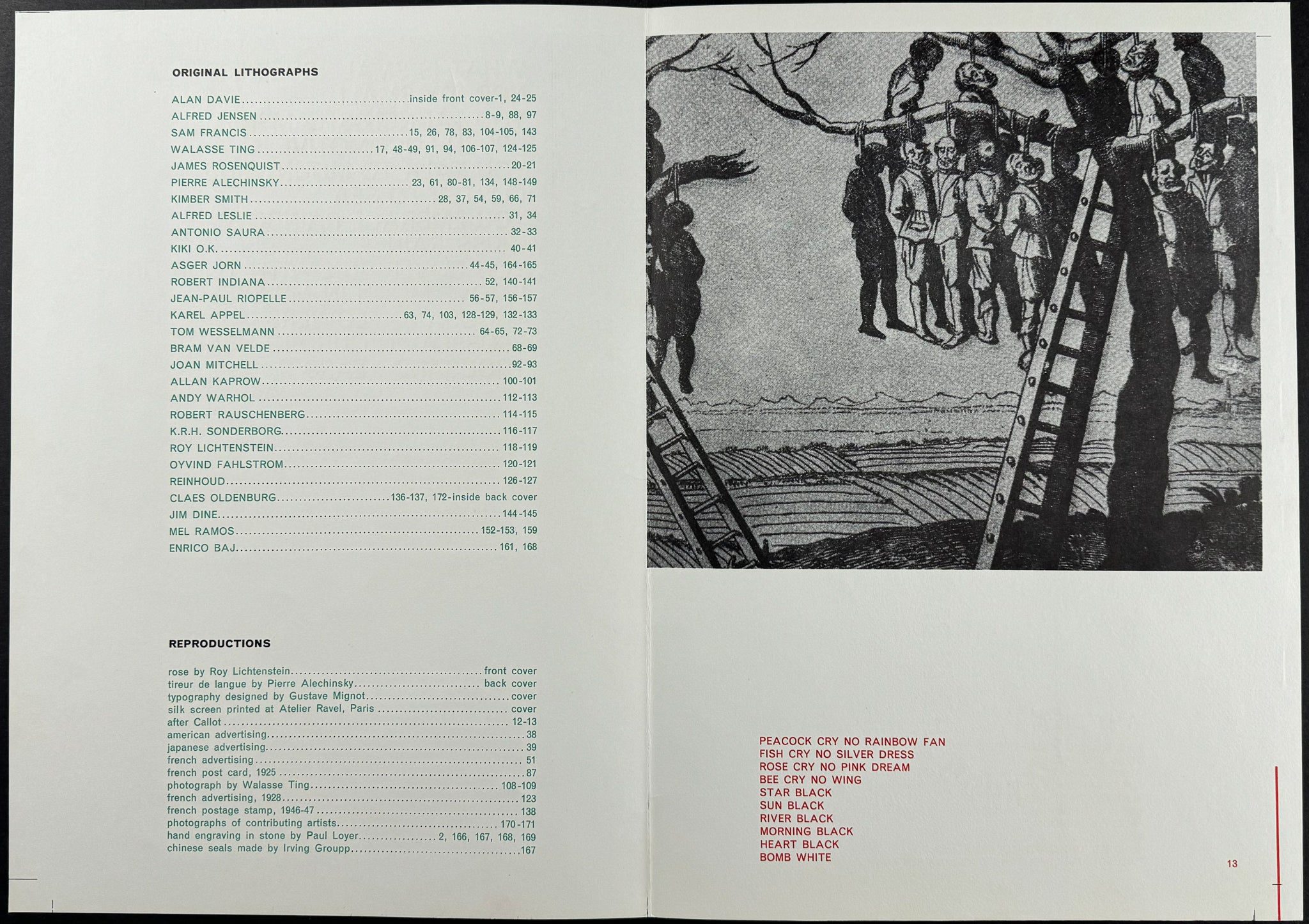 Index of Images [Poems: What is Small Business / Mad Thought in Barber Chair]