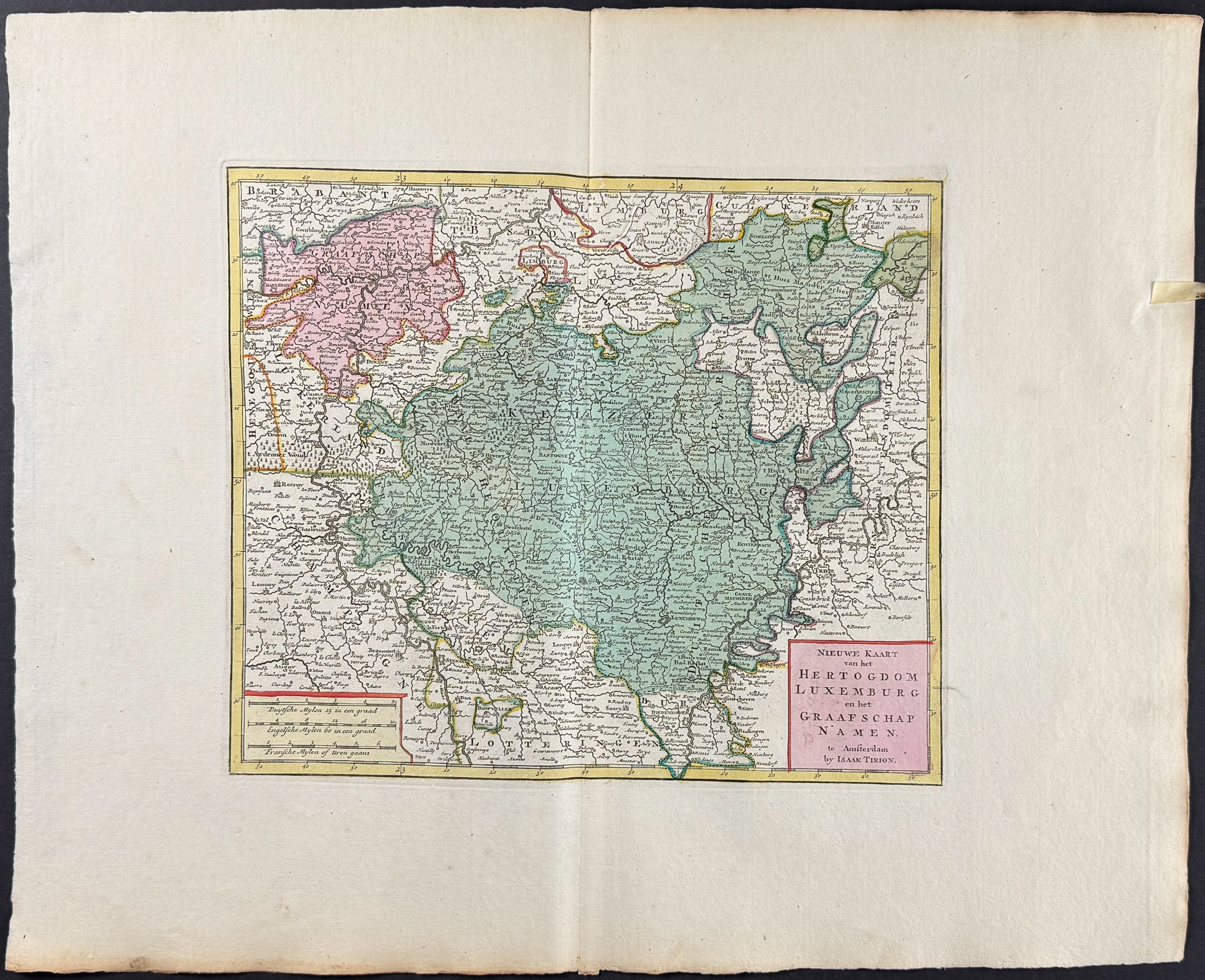 Map of Luxembourg