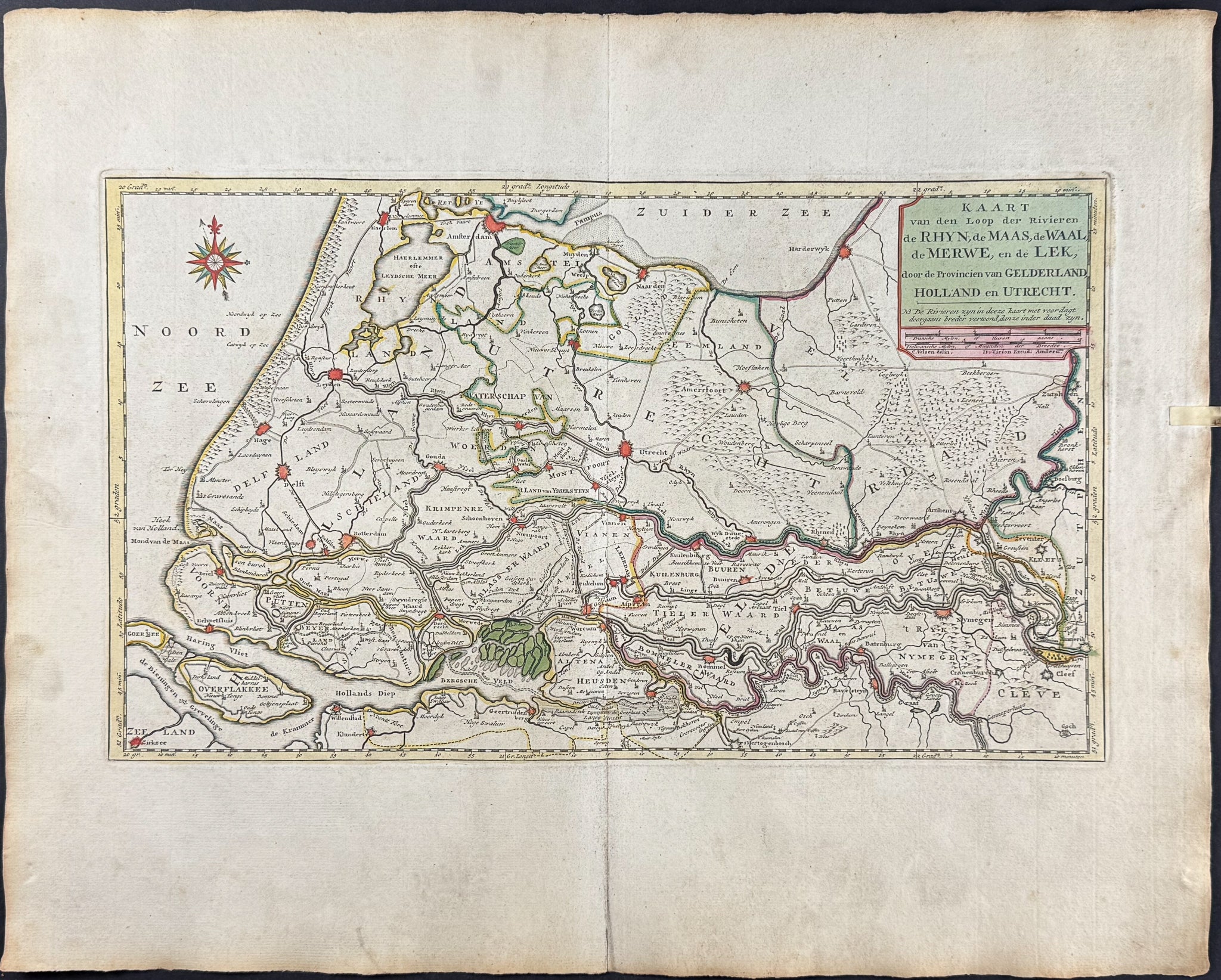 Map of Holland