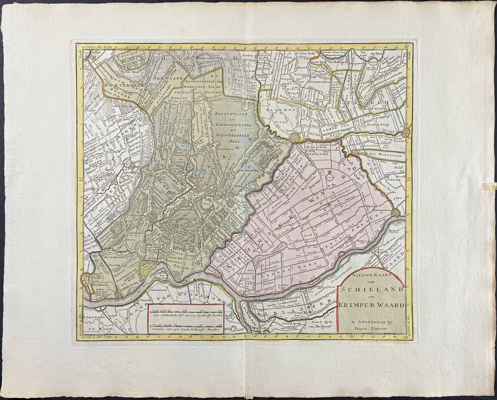 Map of Holland