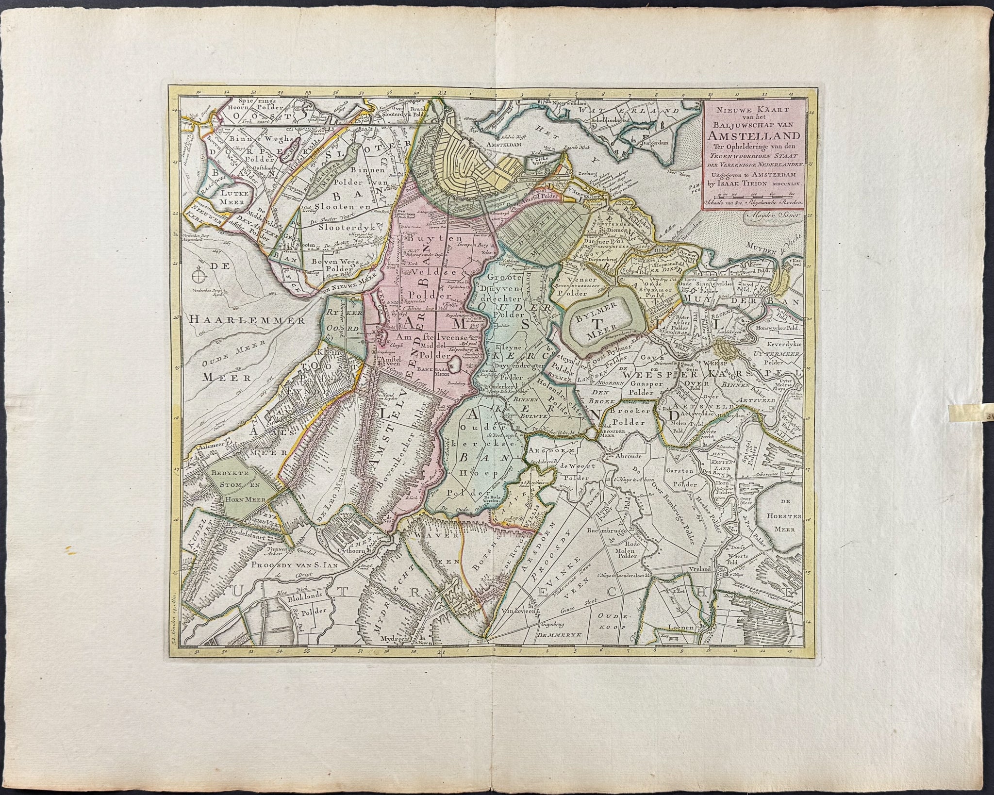 Map of Holland