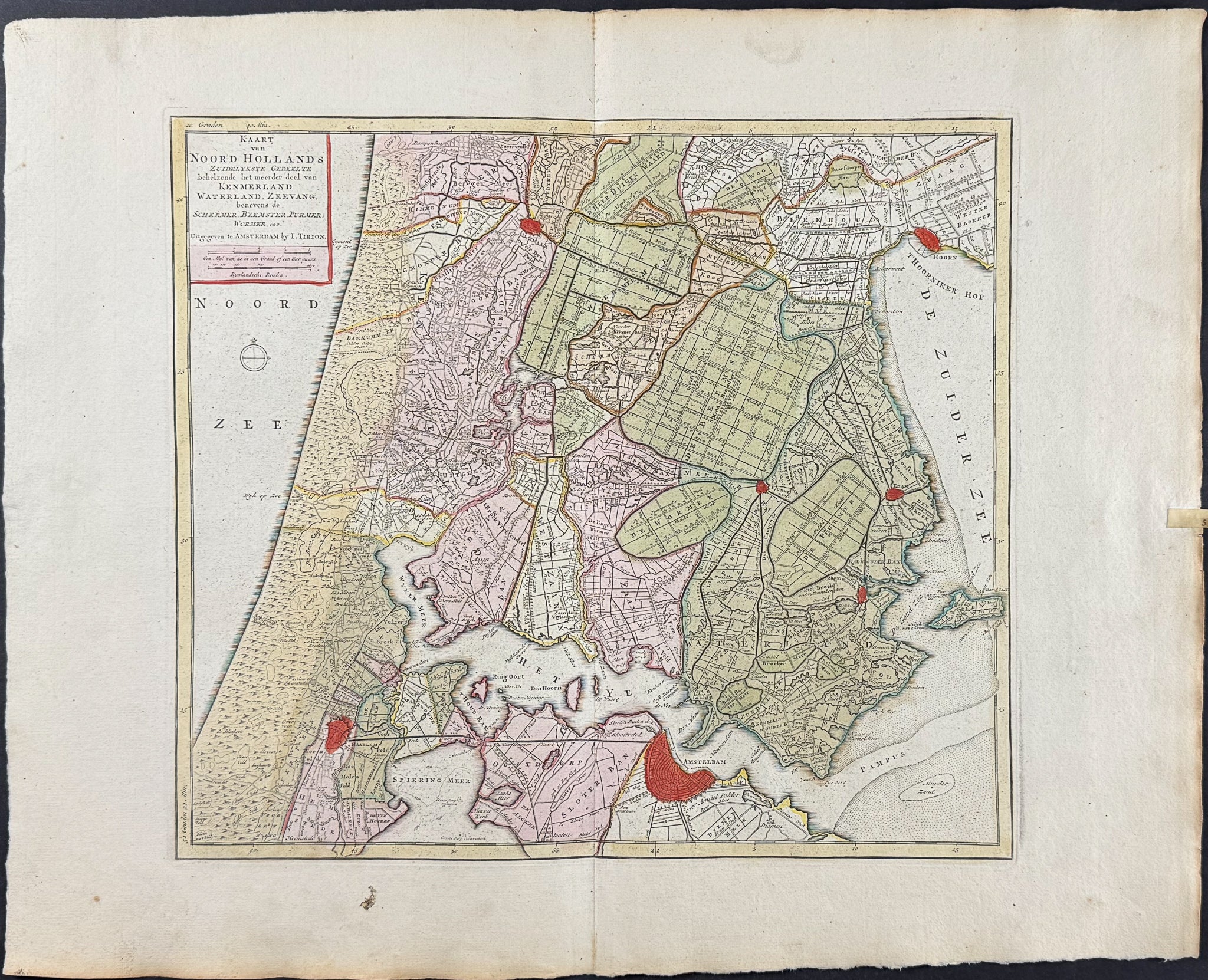 Map of Holland