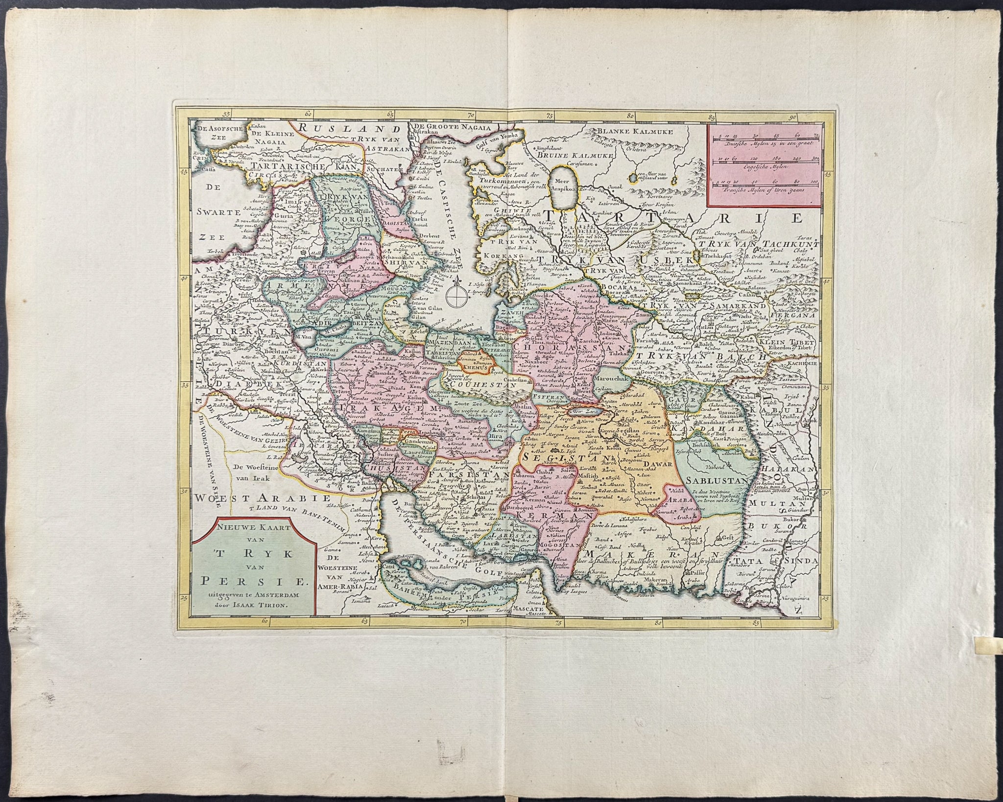 Map of Persia