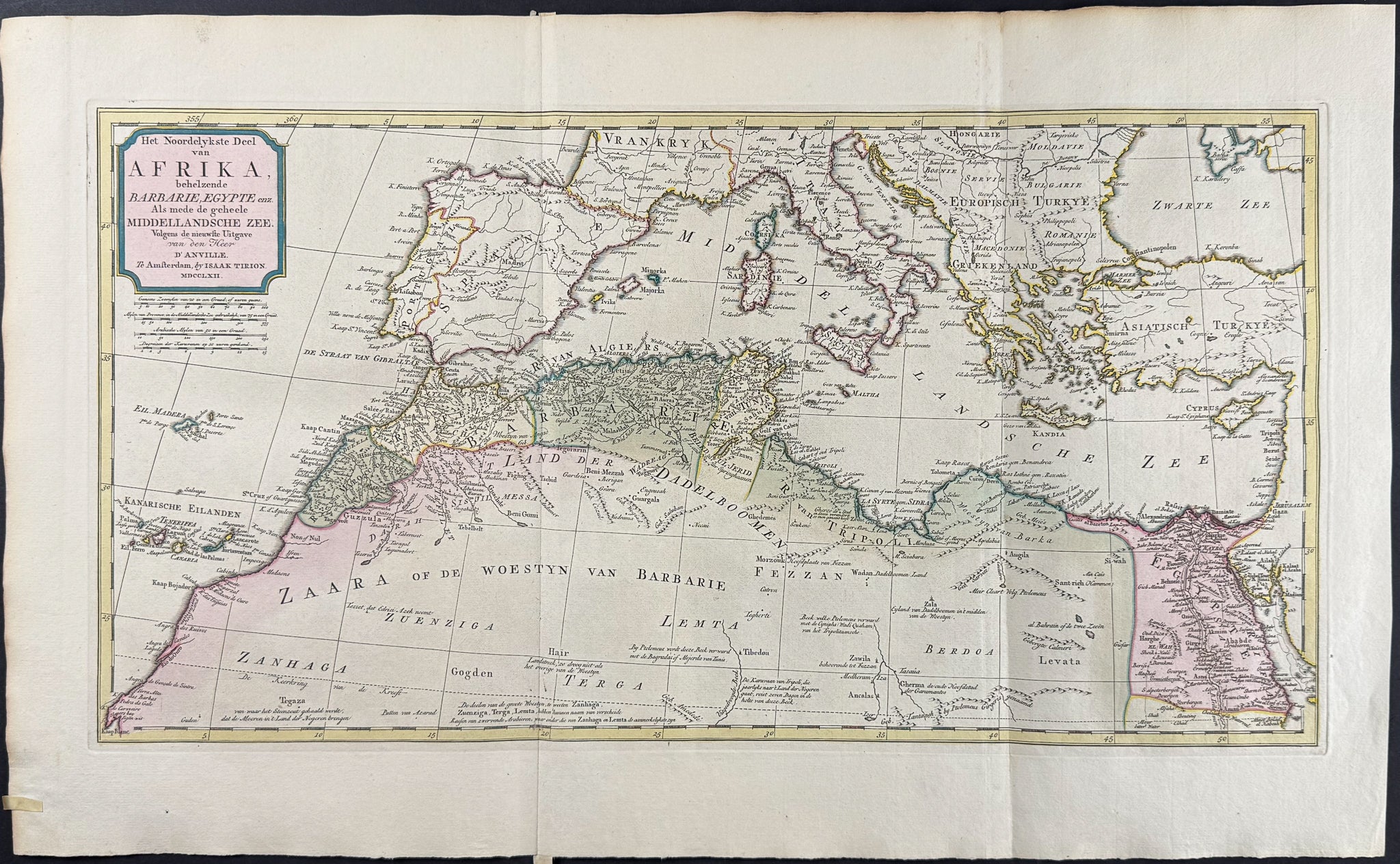 Map of Northern Africa