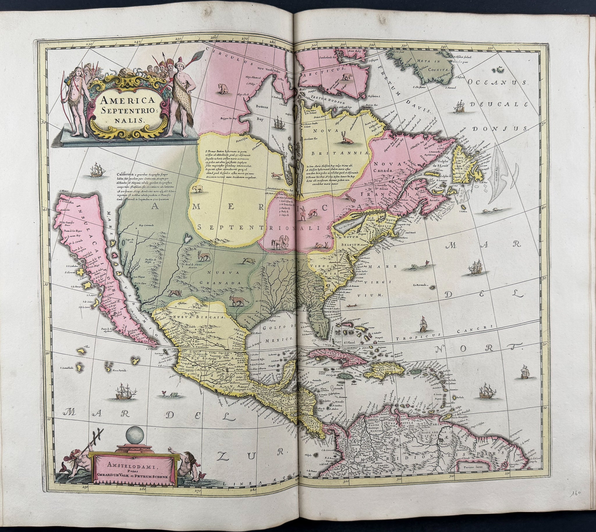 Valck, Schenk, & Cellarius's Composite Atlas - 2 Volumes with 168 Maps & Engravings