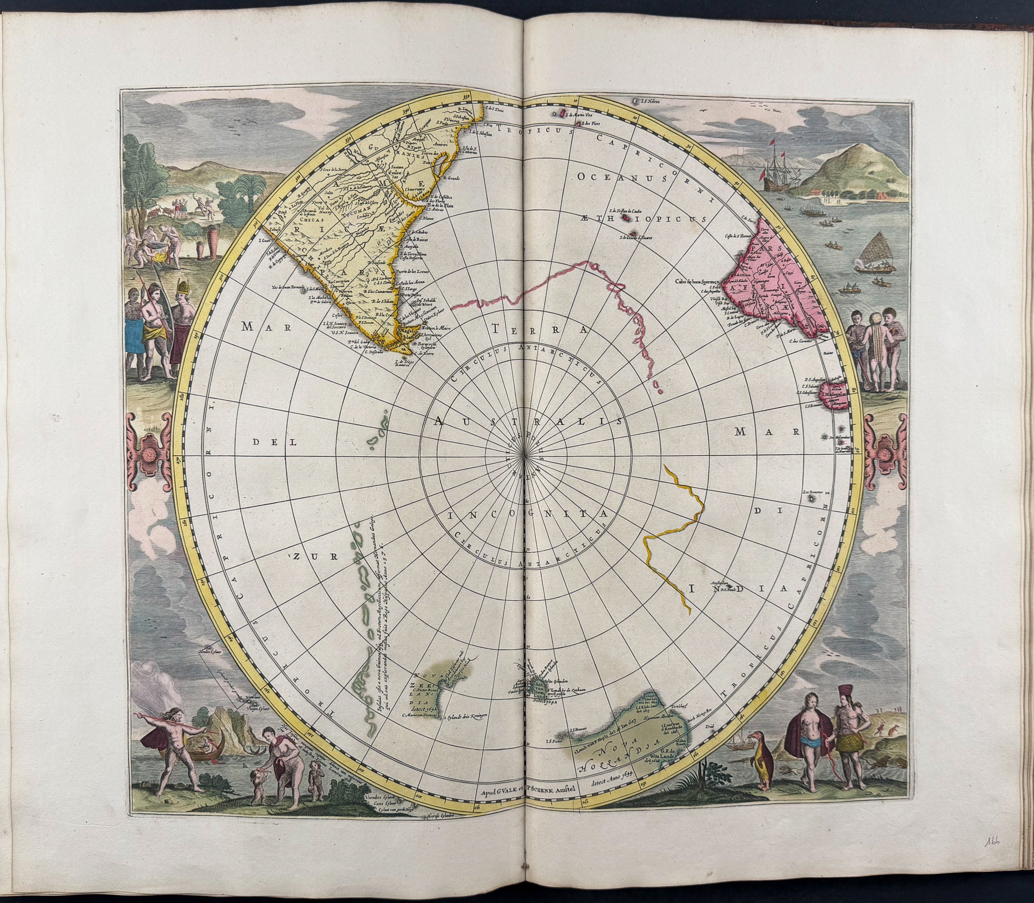 Valck, Schenk, & Cellarius's Composite Atlas - 2 Volumes with 168 Maps & Engravings