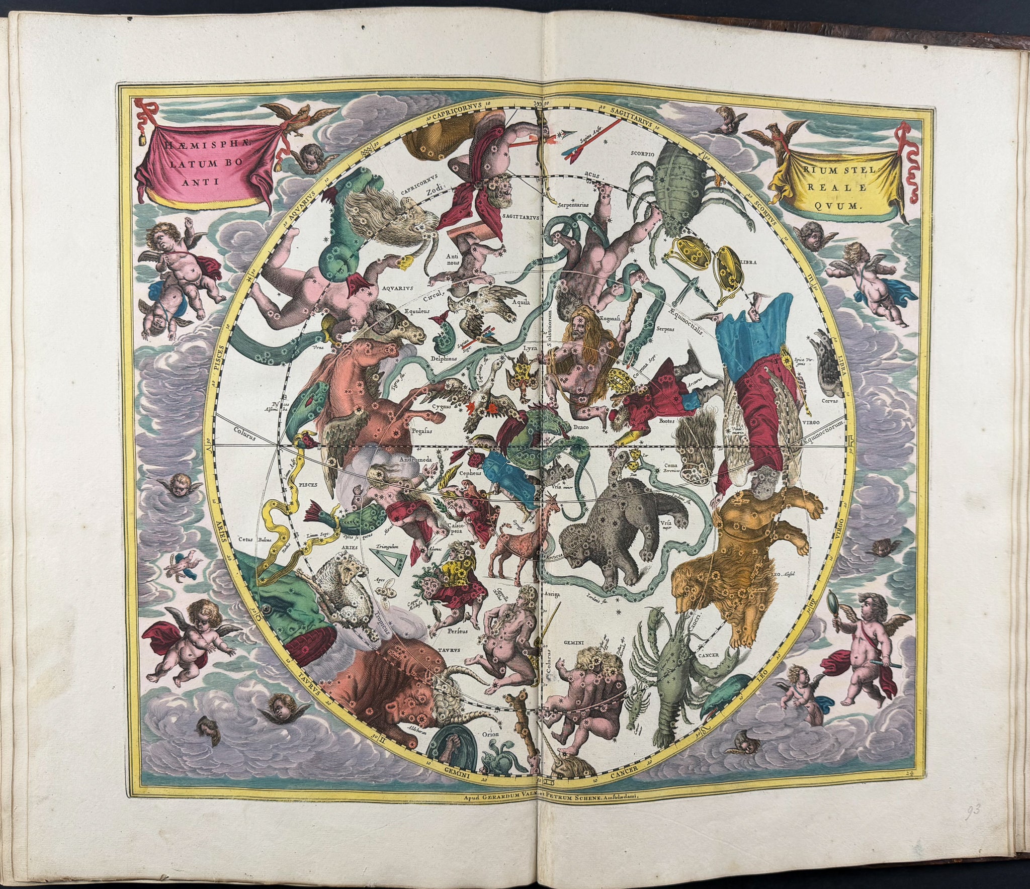 Valck, Schenk, & Cellarius's Composite Atlas - 2 Volumes with 168 Maps & Engravings