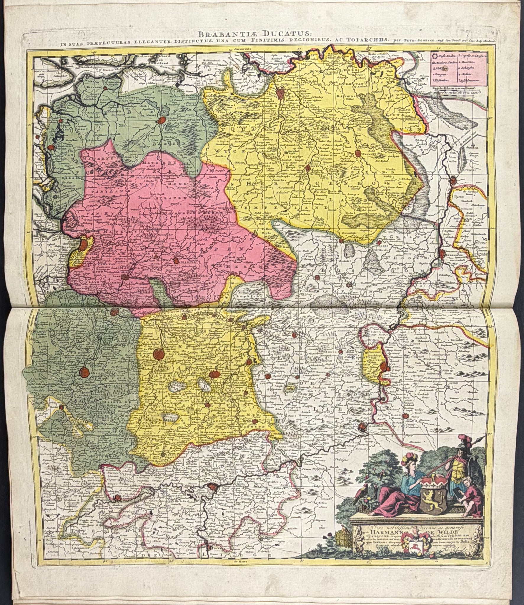 Valck, Schenk, & Cellarius's Composite Atlas - 2 Volumes with 168 Maps & Engravings