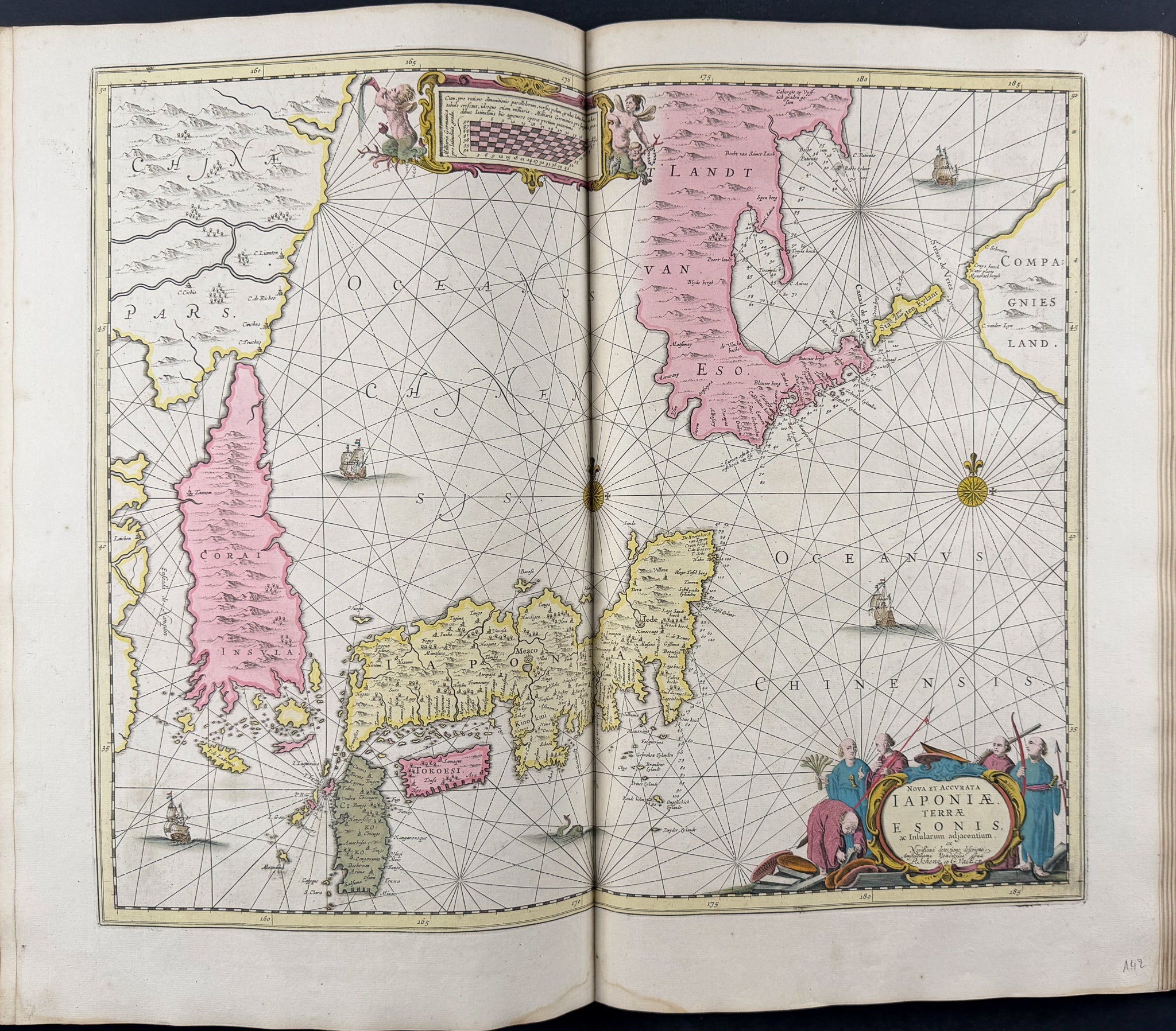 Valck, Schenk, & Cellarius's Composite Atlas - 2 Volumes with 168 Maps & Engravings