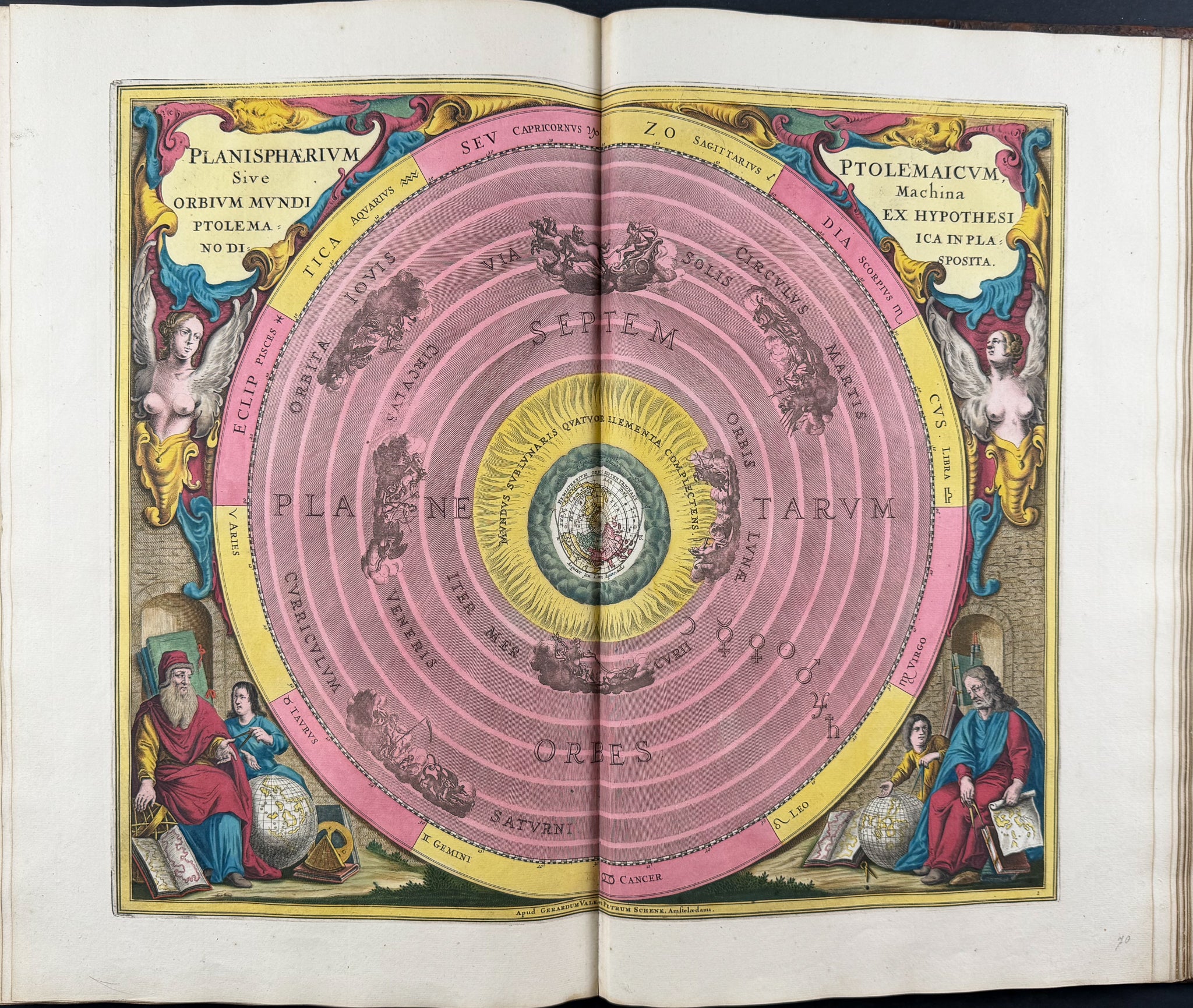 Valck, Schenk, & Cellarius's Composite Atlas - 2 Volumes with 168 Maps & Engravings