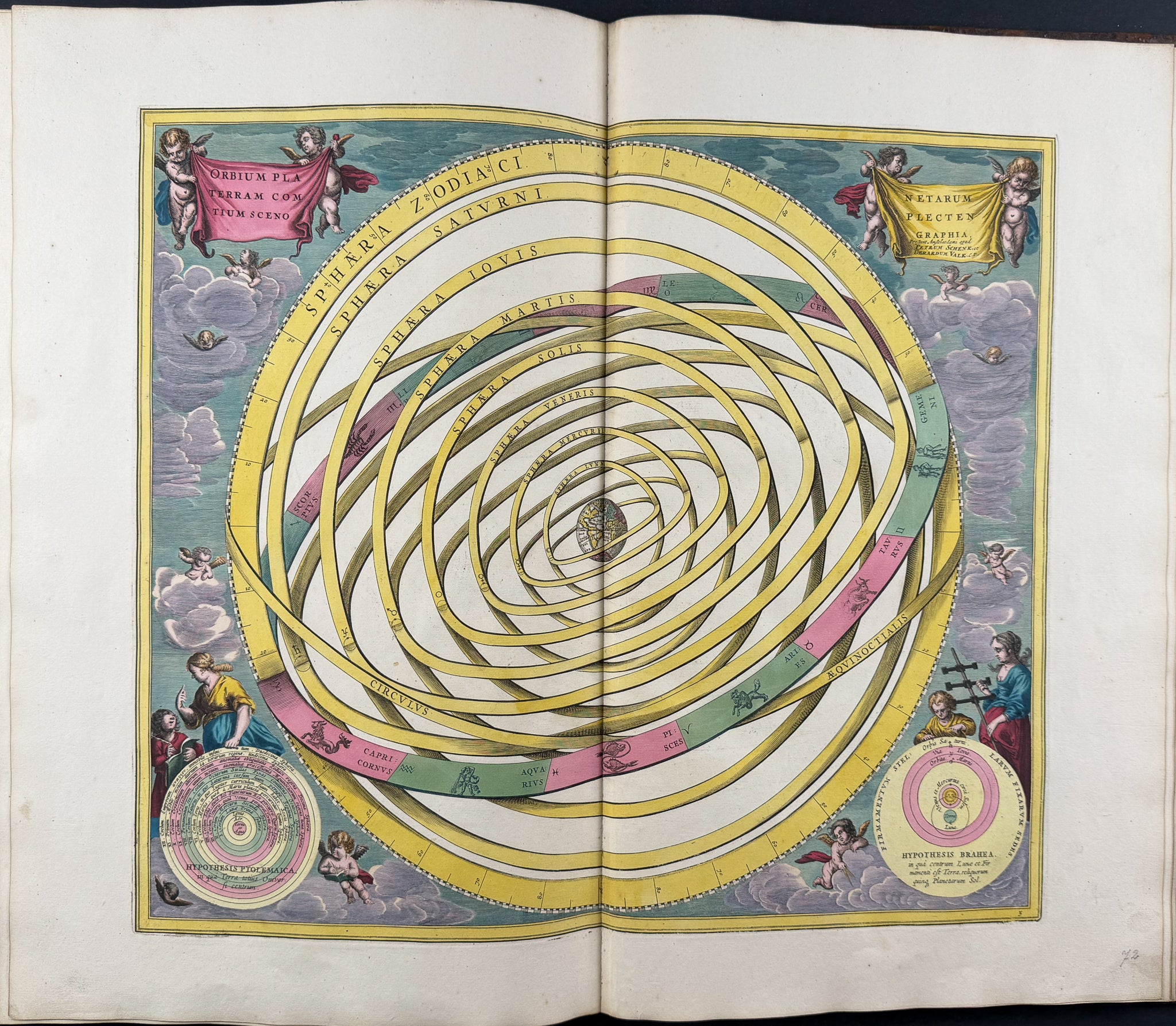Valck, Schenk, & Cellarius's Composite Atlas - 2 Volumes with 168 Maps & Engravings