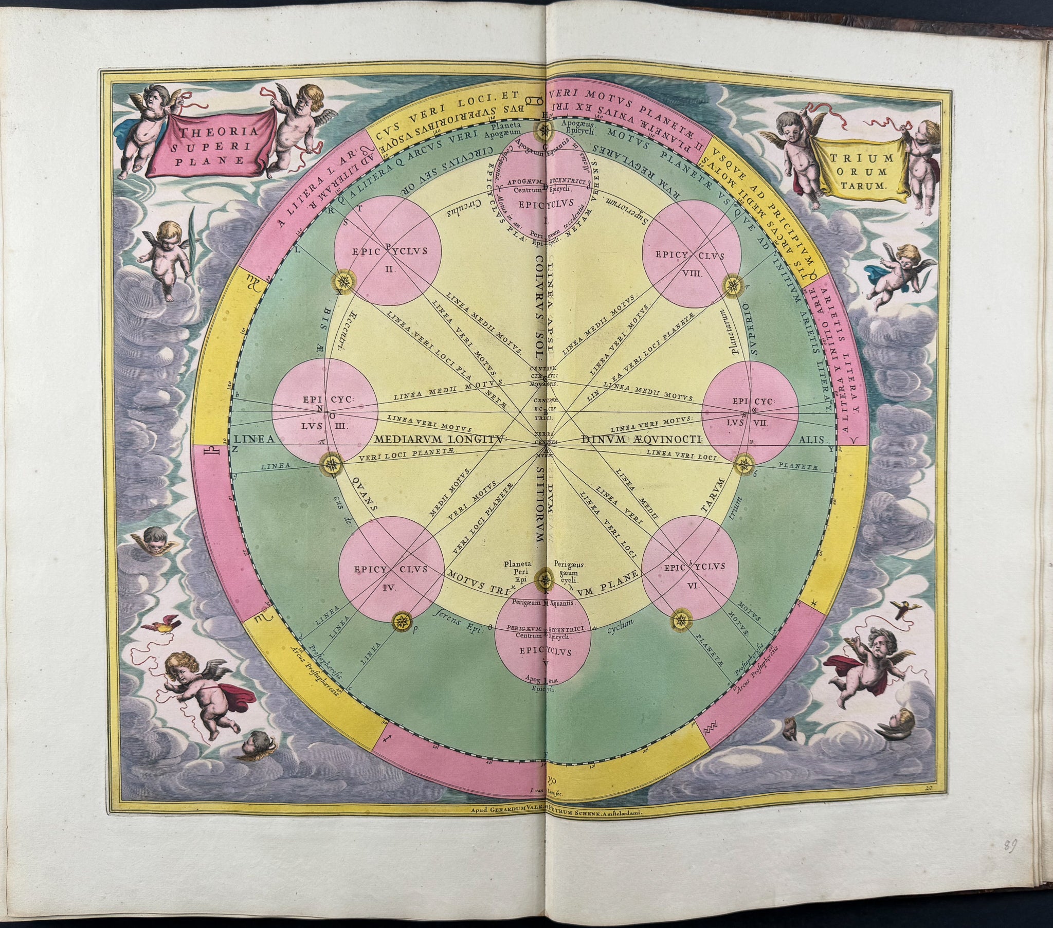 Valck, Schenk, & Cellarius's Composite Atlas - 2 Volumes with 168 Maps & Engravings