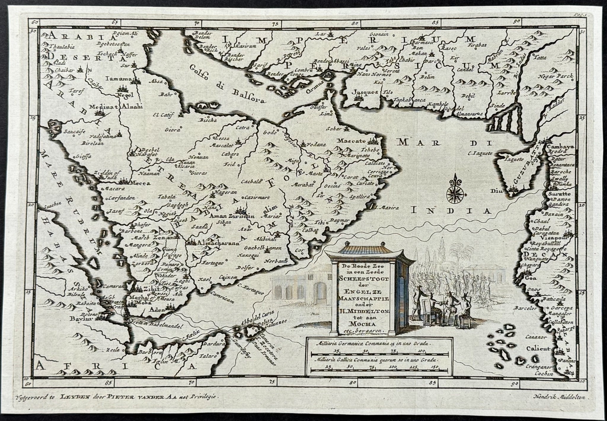 Map of the Arabian Peninsula