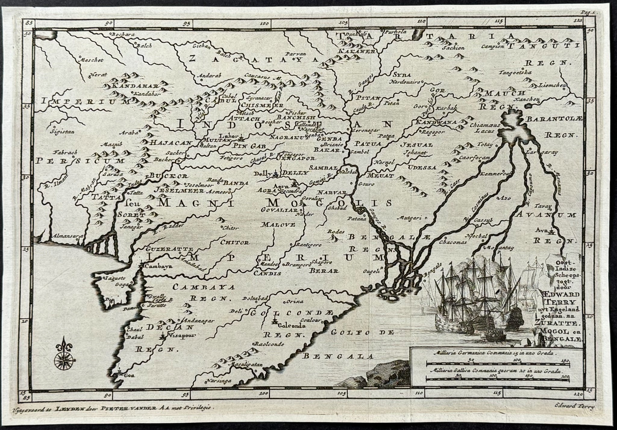 Map of part of India