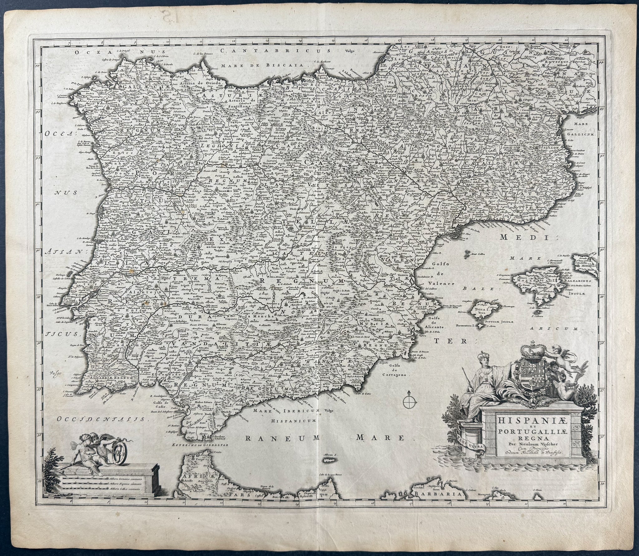 Map of Spain & Portugal
