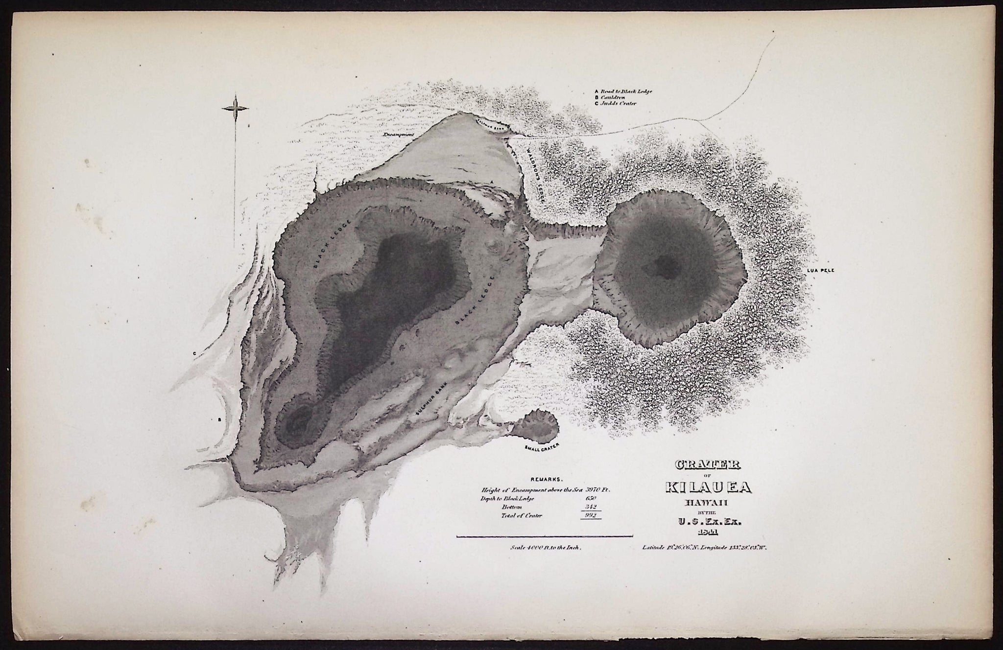 Crater of Kilauea, Hawaii
