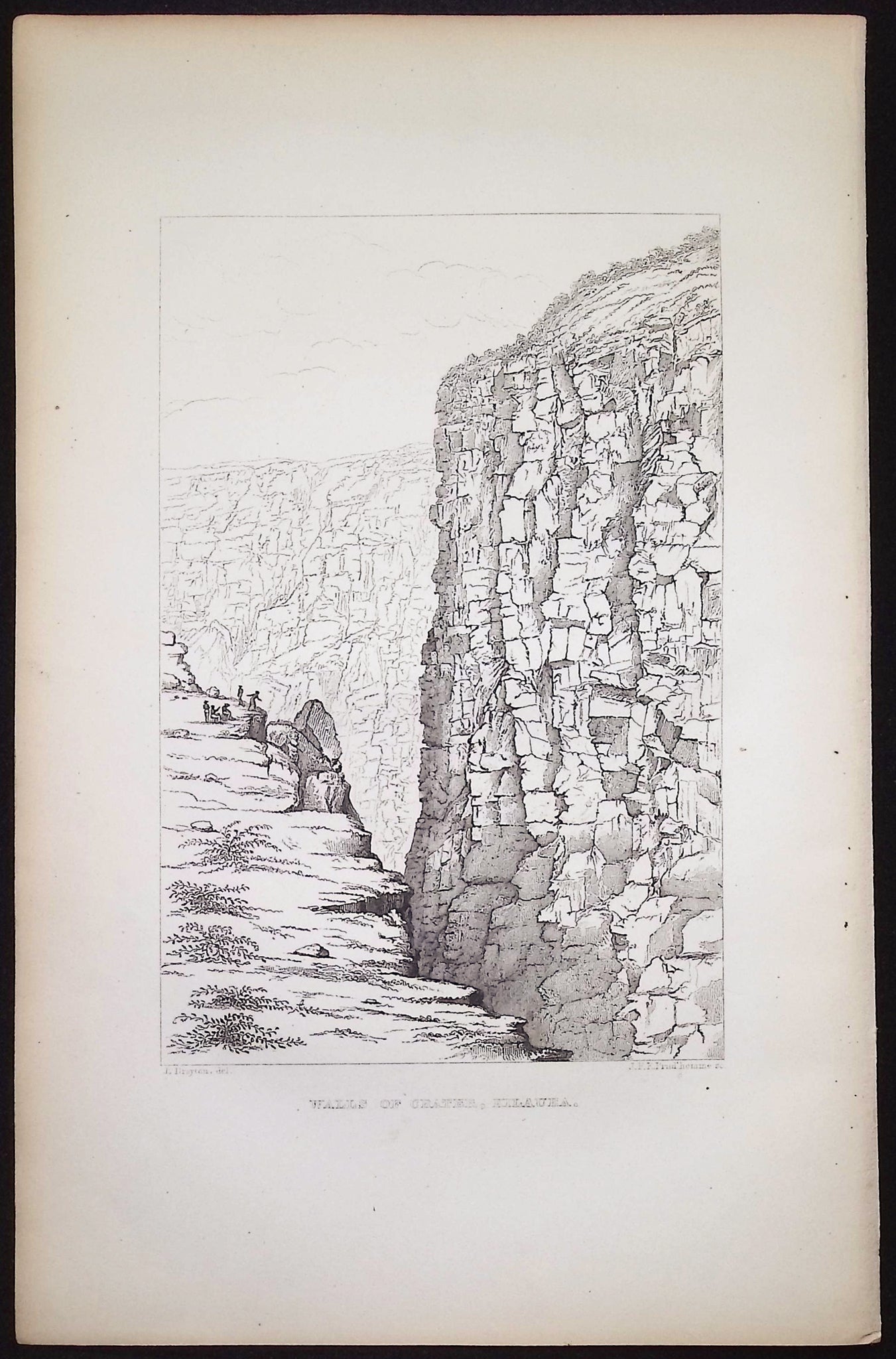 Walls of Crater, Kilauka (Hawaii)
