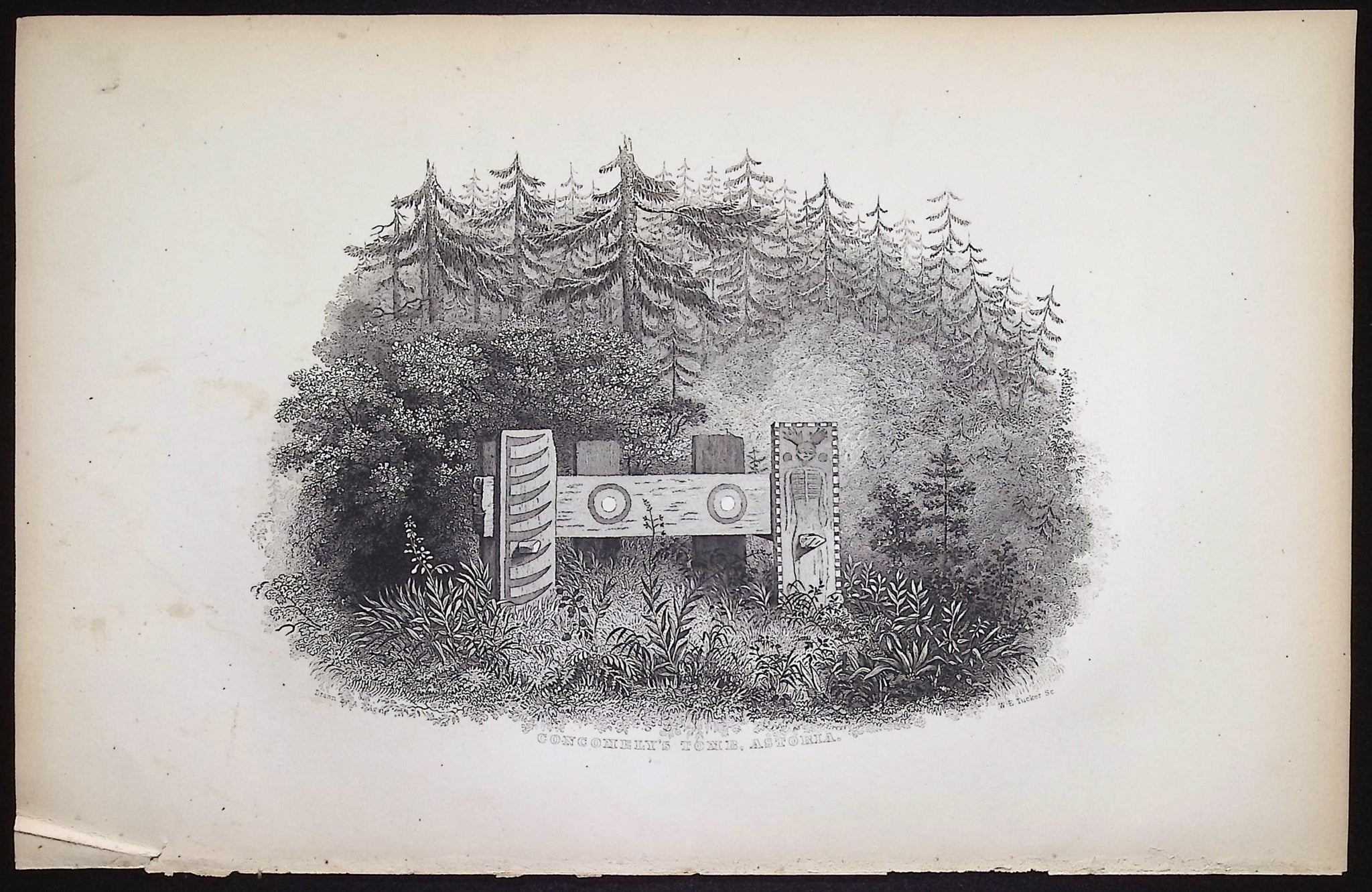Concomely's Tomb, Astoria (Oregon)