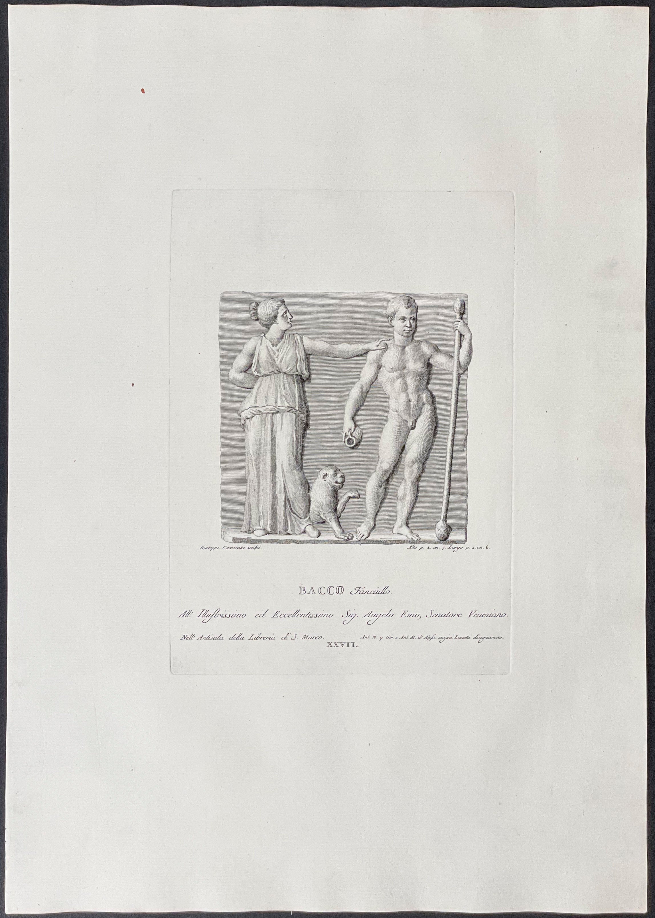Statue of Bacco Fanciullo