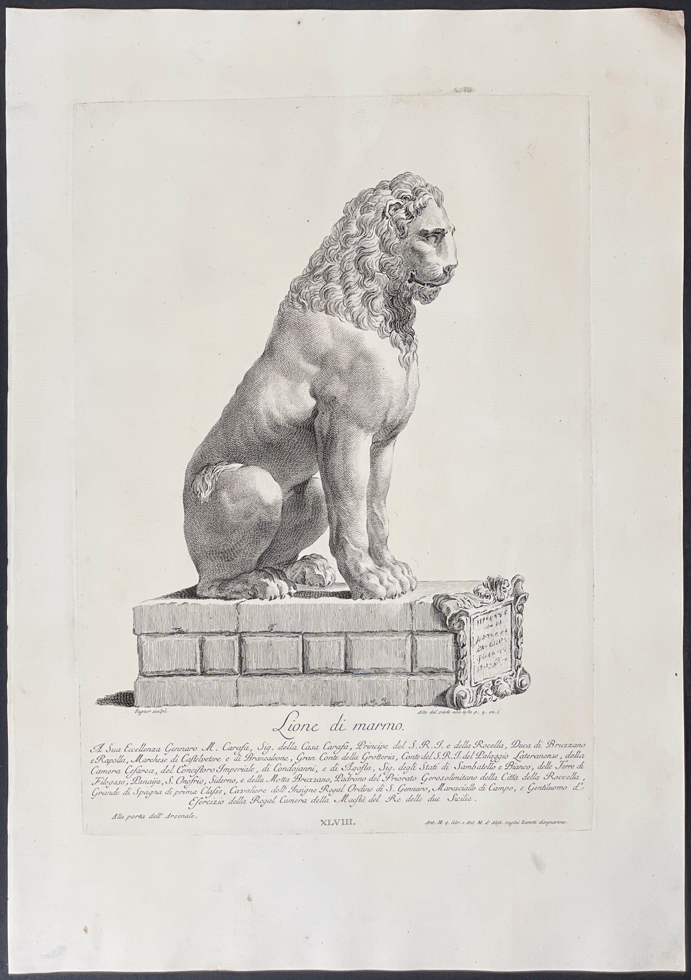 Statue of Lione di Marmo