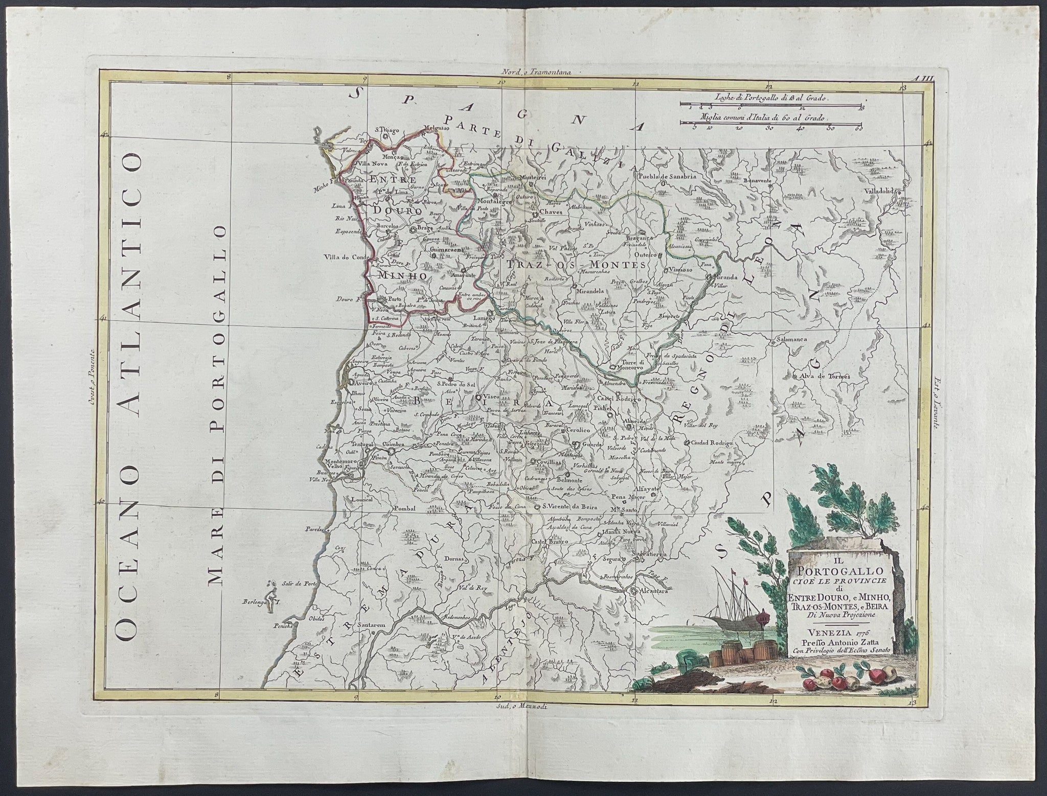 Regional Map of Portugal