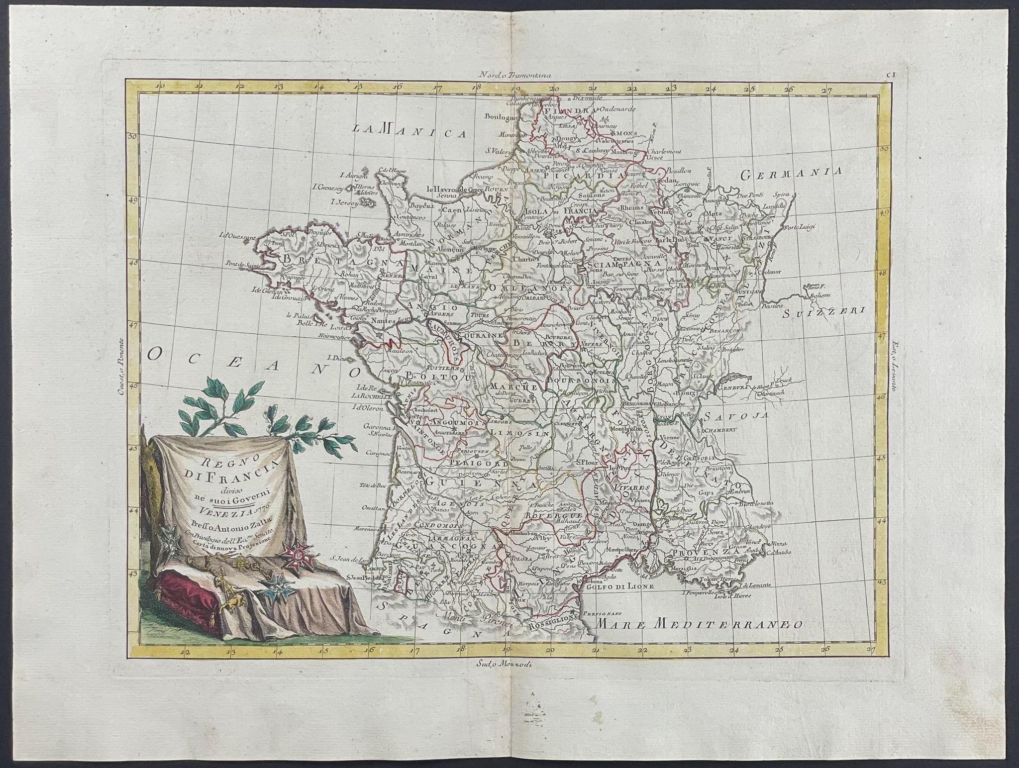 Map of France