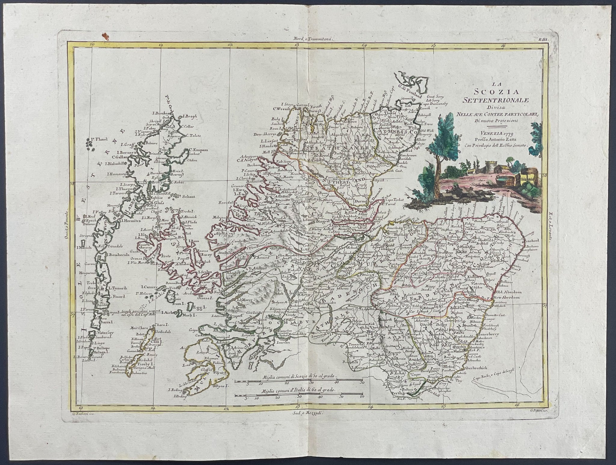 Regional Map of Scotland
