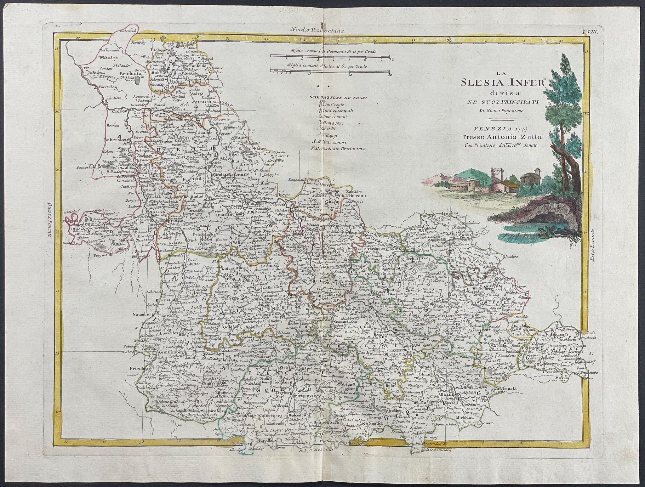 Map of Silesia