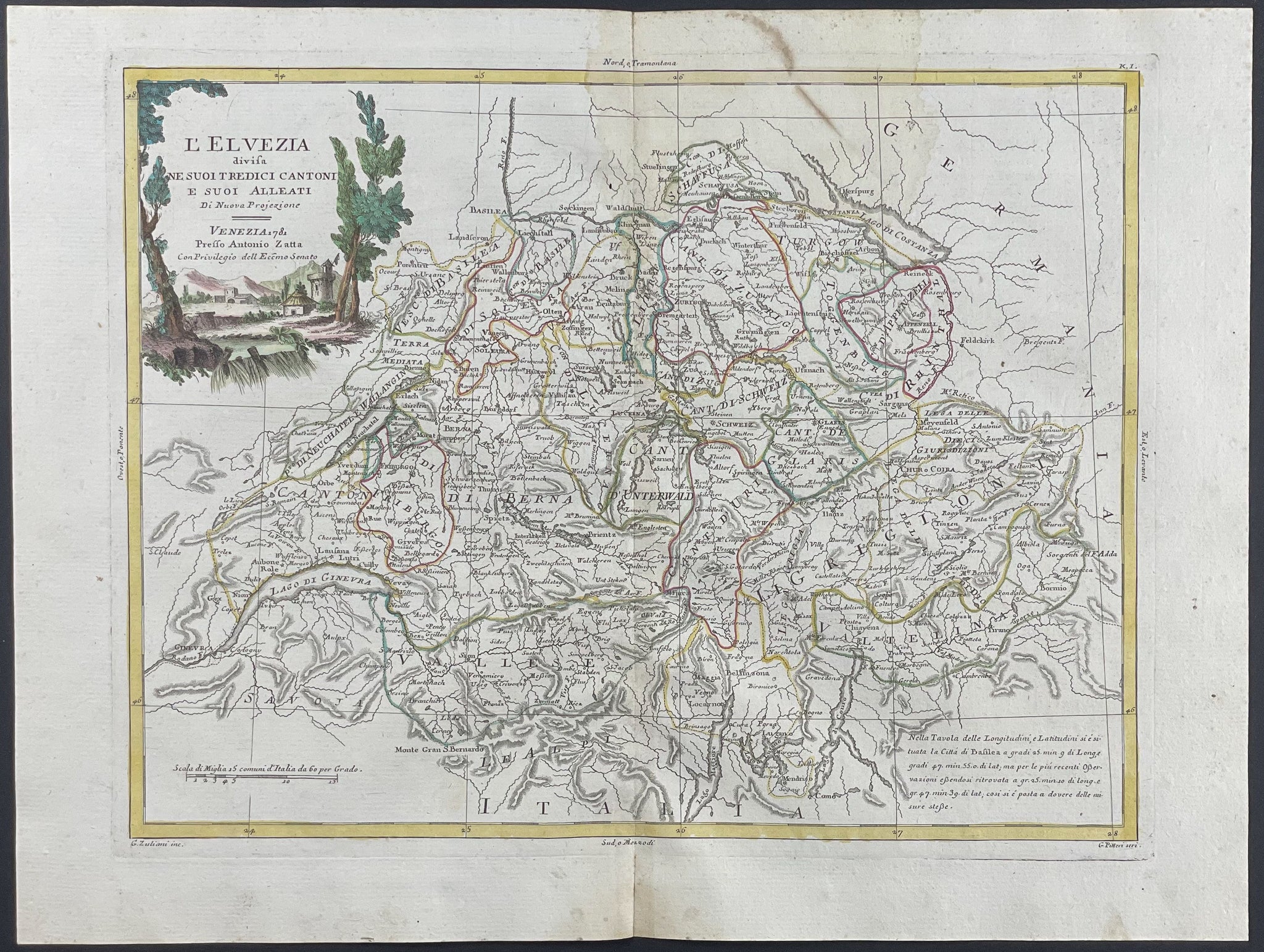 Regional Map of Switzerland