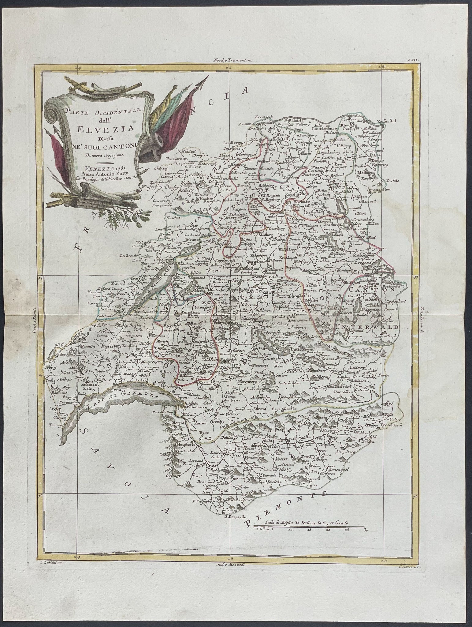 Regional Map of Switzerland