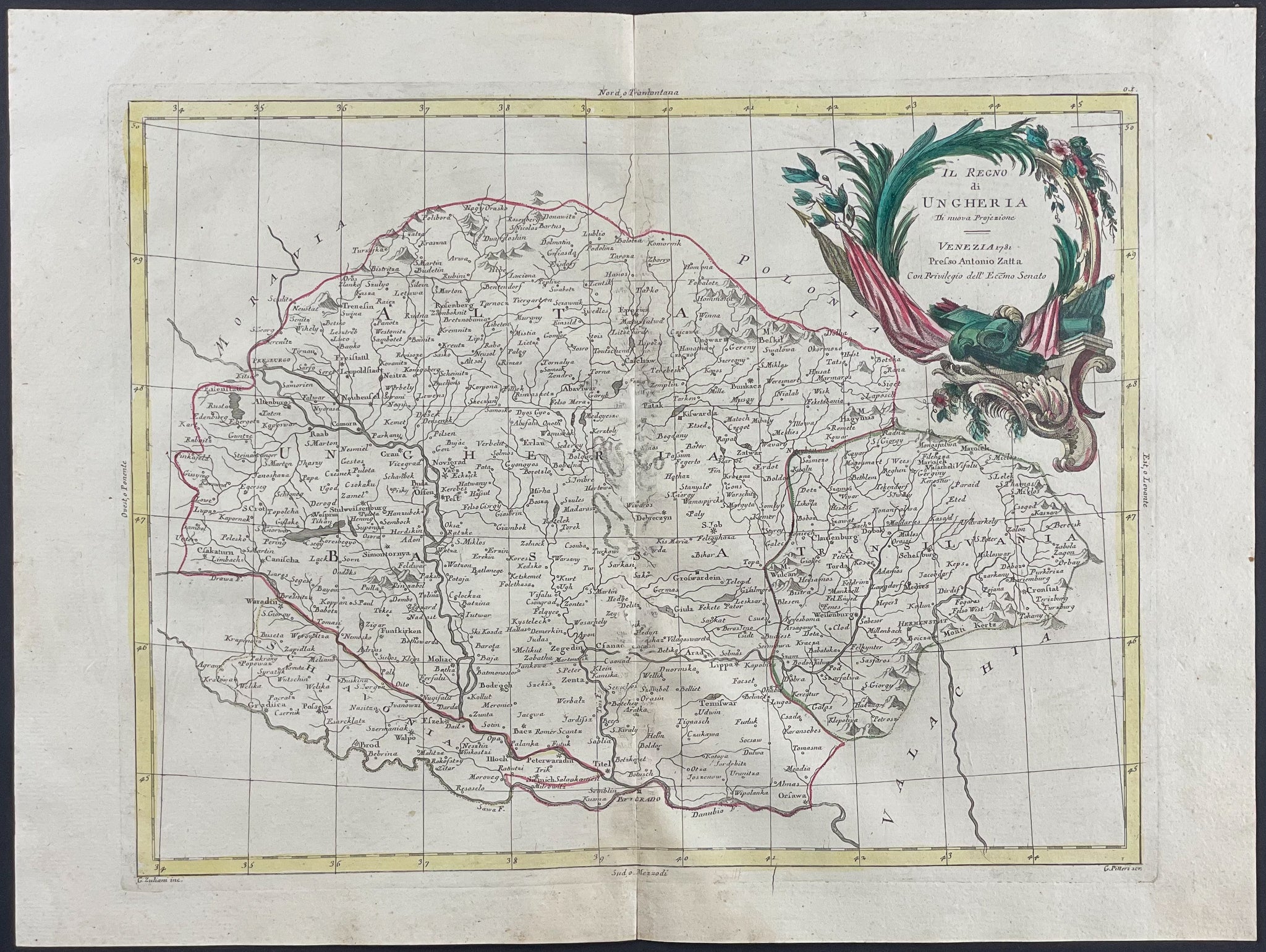 Map of Hungary