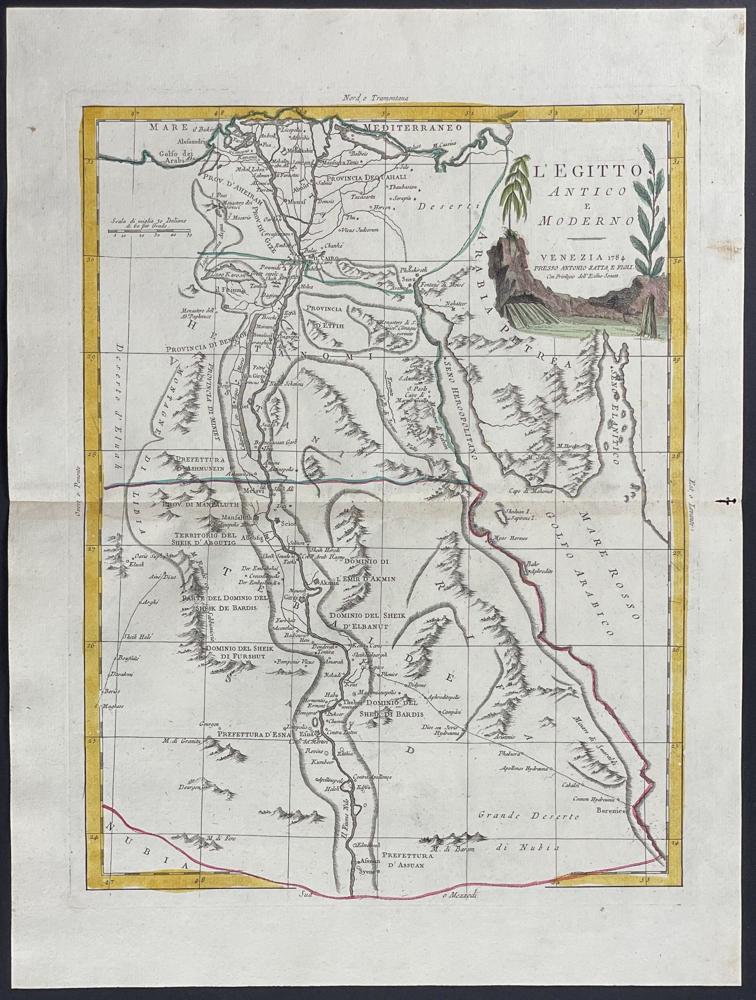 Map of Egypt