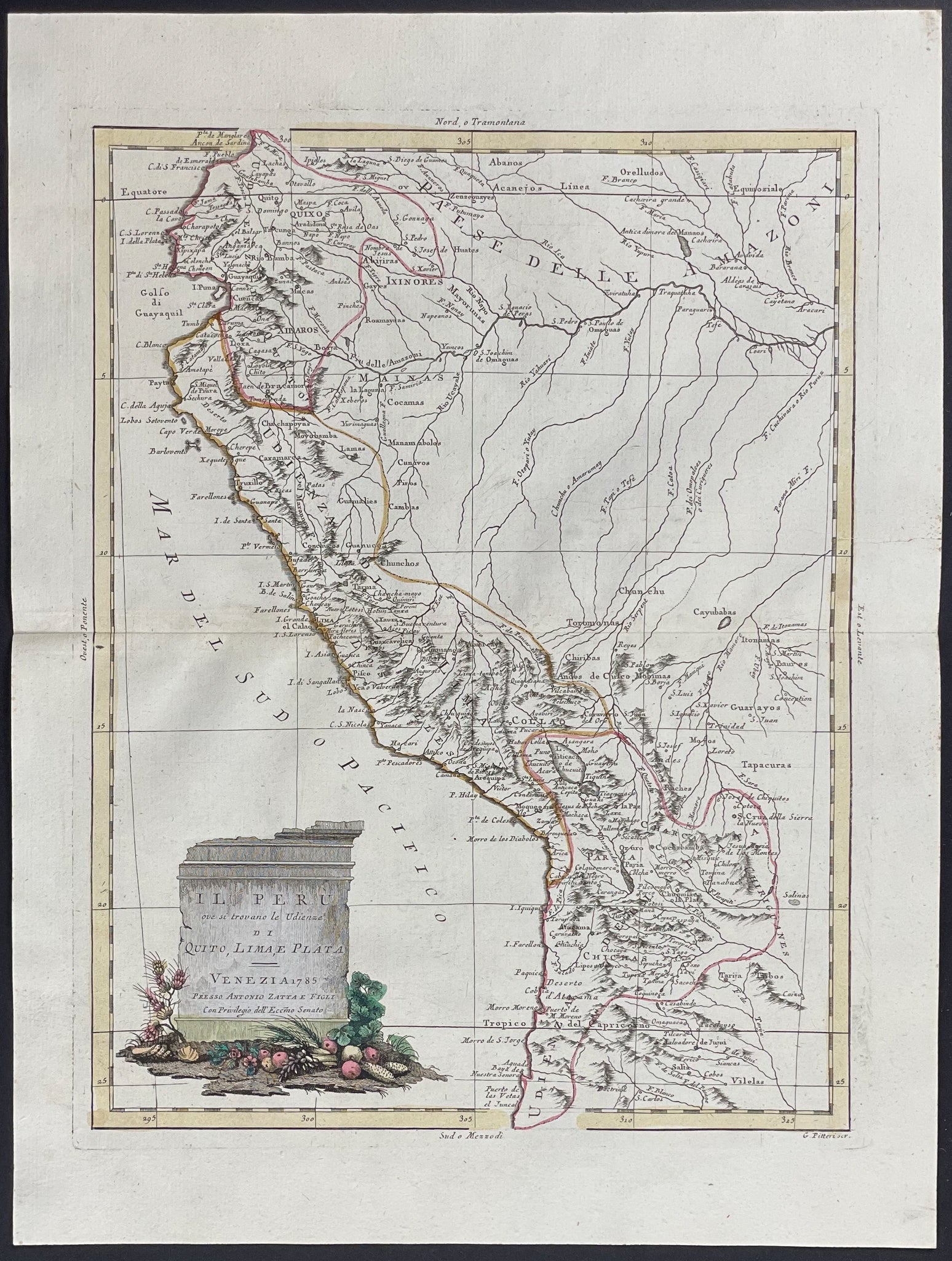 Map of Peru